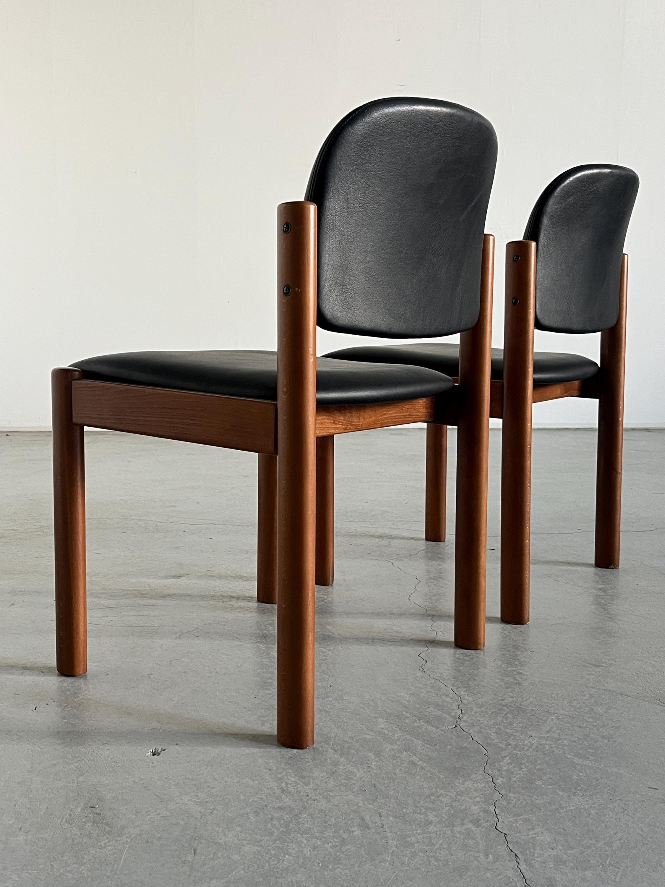 Danish Mid-Century Teak Chairs, 1970s