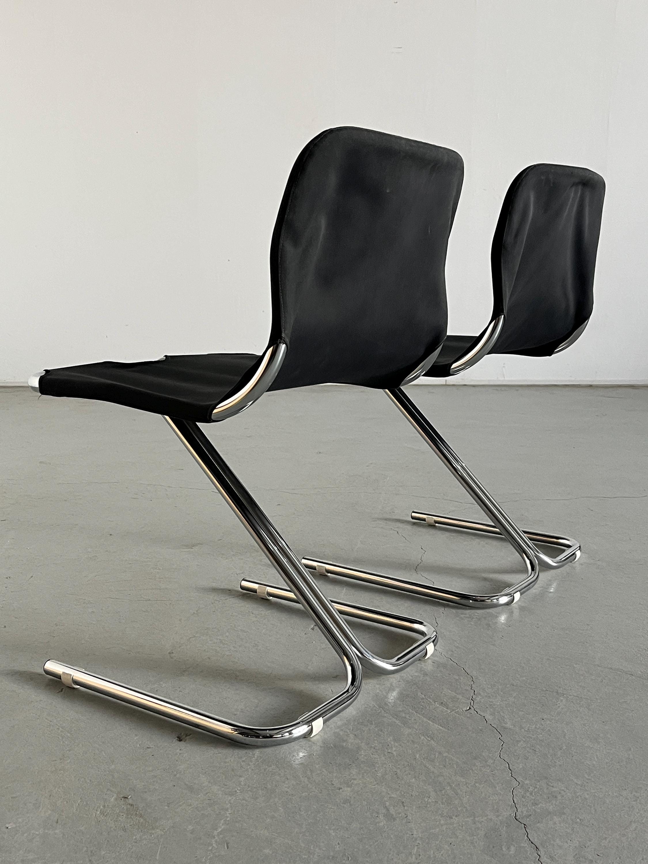 'Formula' Cantilever Chairs by Ruud Ekstrand and Christer Norman for Dux, 1968 Sweden