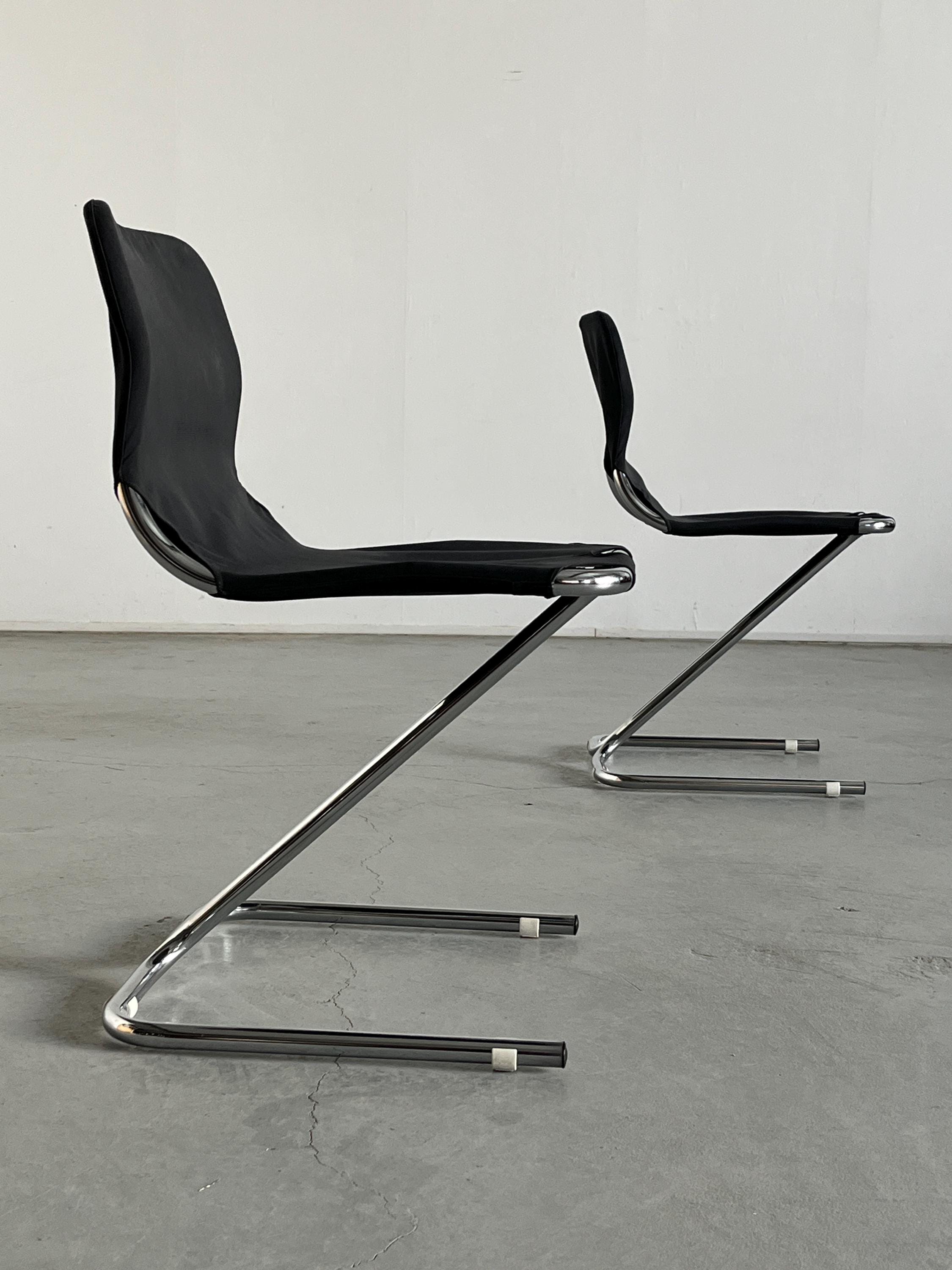'Formula' Cantilever Chairs by Ruud Ekstrand and Christer Norman for Dux, 1968 Sweden