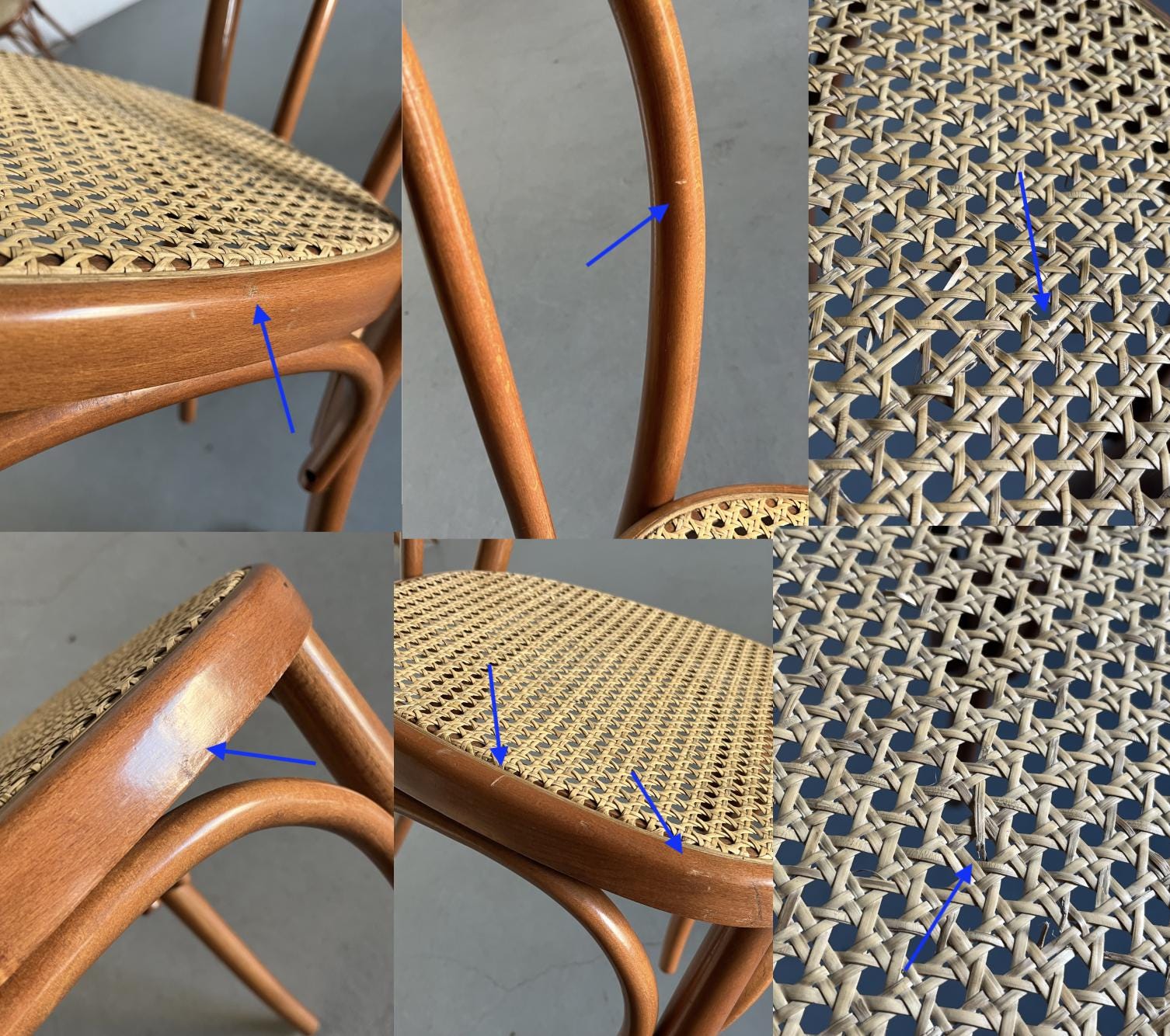 European Cafe Dining Chairs in Style of Thonet no. 14