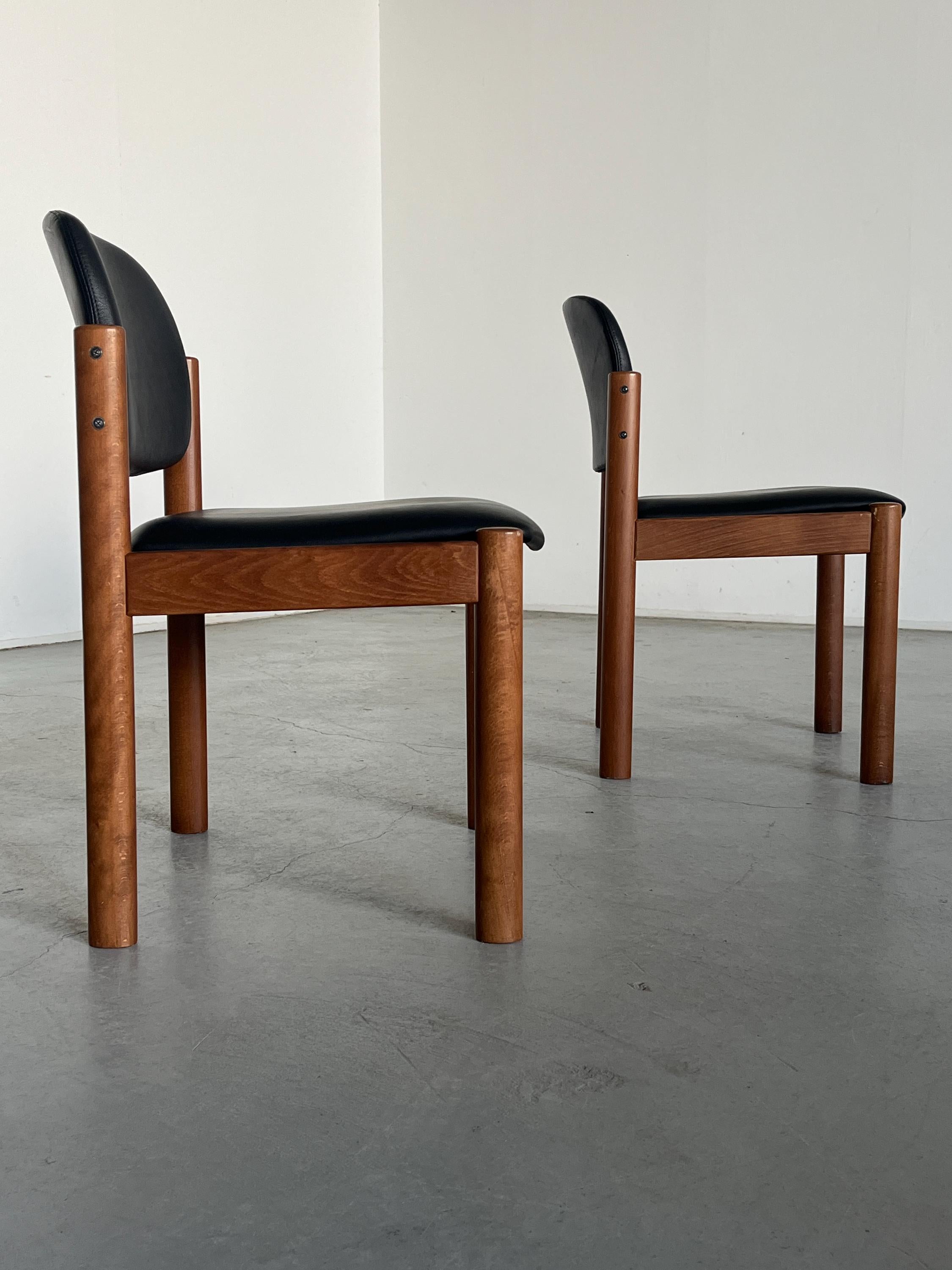 Danish Mid-Century Teak Chairs, 1970s