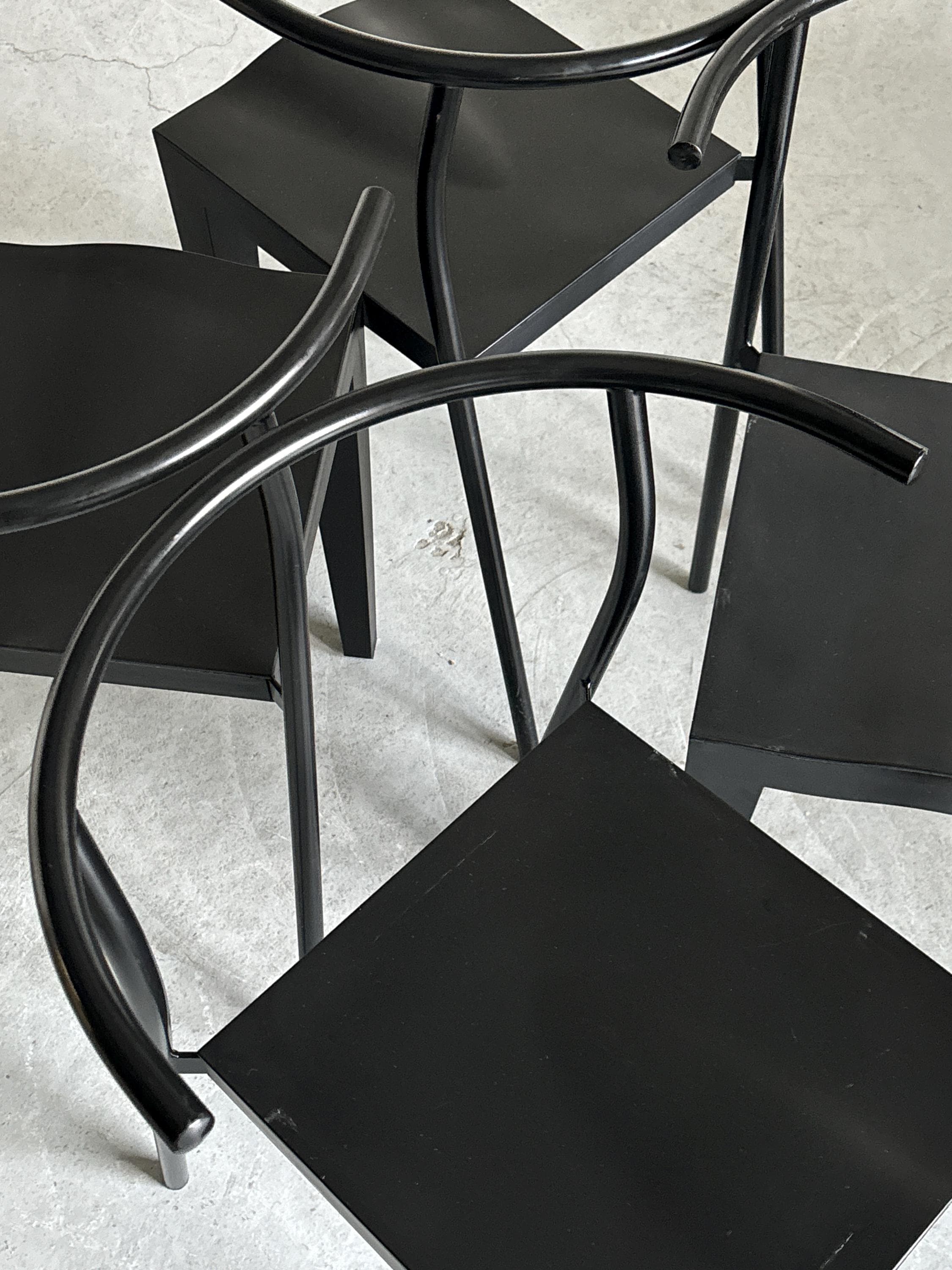 Postmodern 'Dr. Glob' Stackable Chairs by Philippe Starck for Kartell