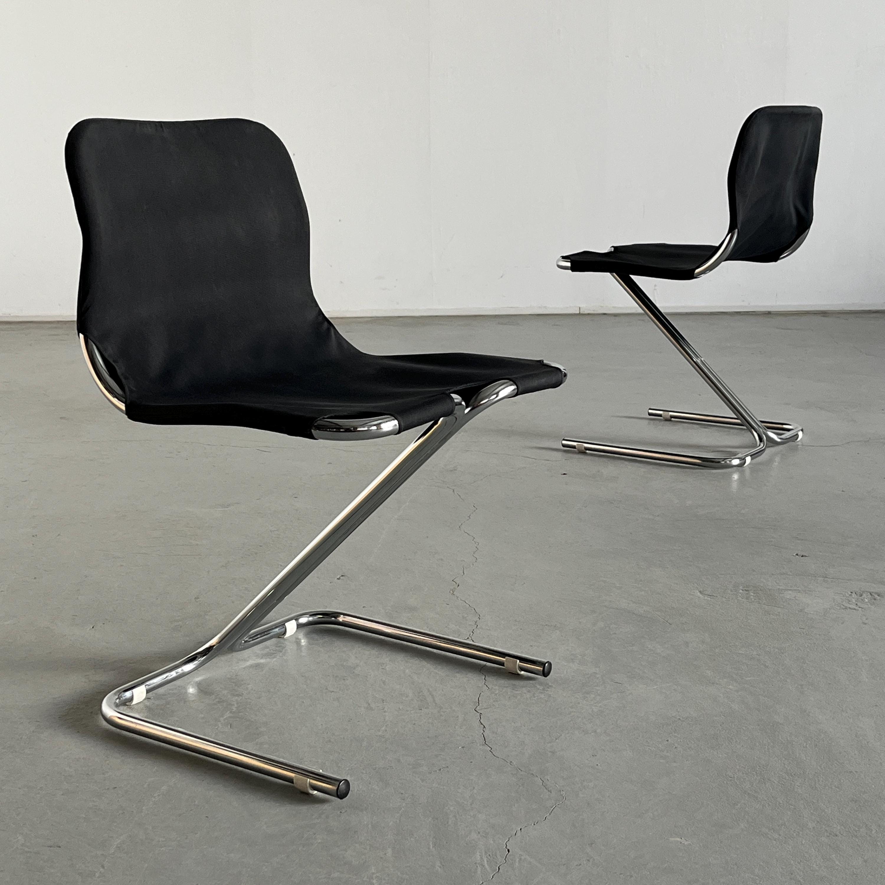 'Formula' Cantilever Chairs by Ruud Ekstrand and Christer Norman for Dux, 1968 Sweden