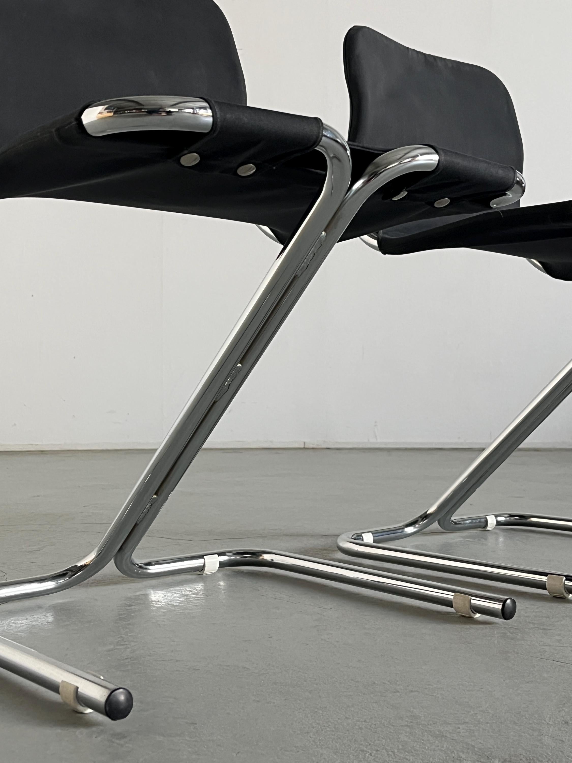 'Formula' Cantilever Chairs by Ruud Ekstrand and Christer Norman for Dux, 1968 Sweden