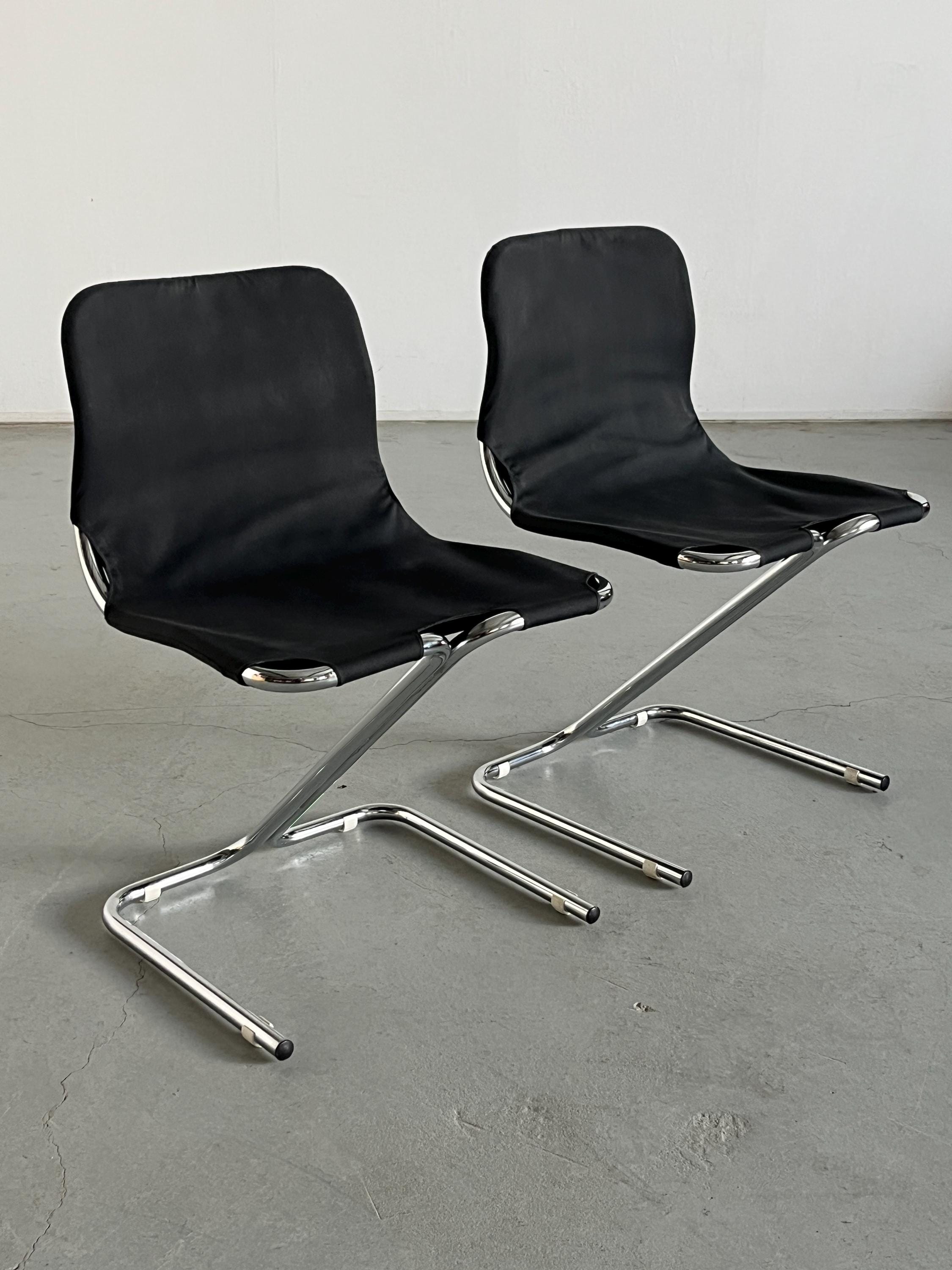 'Formula' Cantilever Chairs by Ruud Ekstrand and Christer Norman for Dux, 1968 Sweden