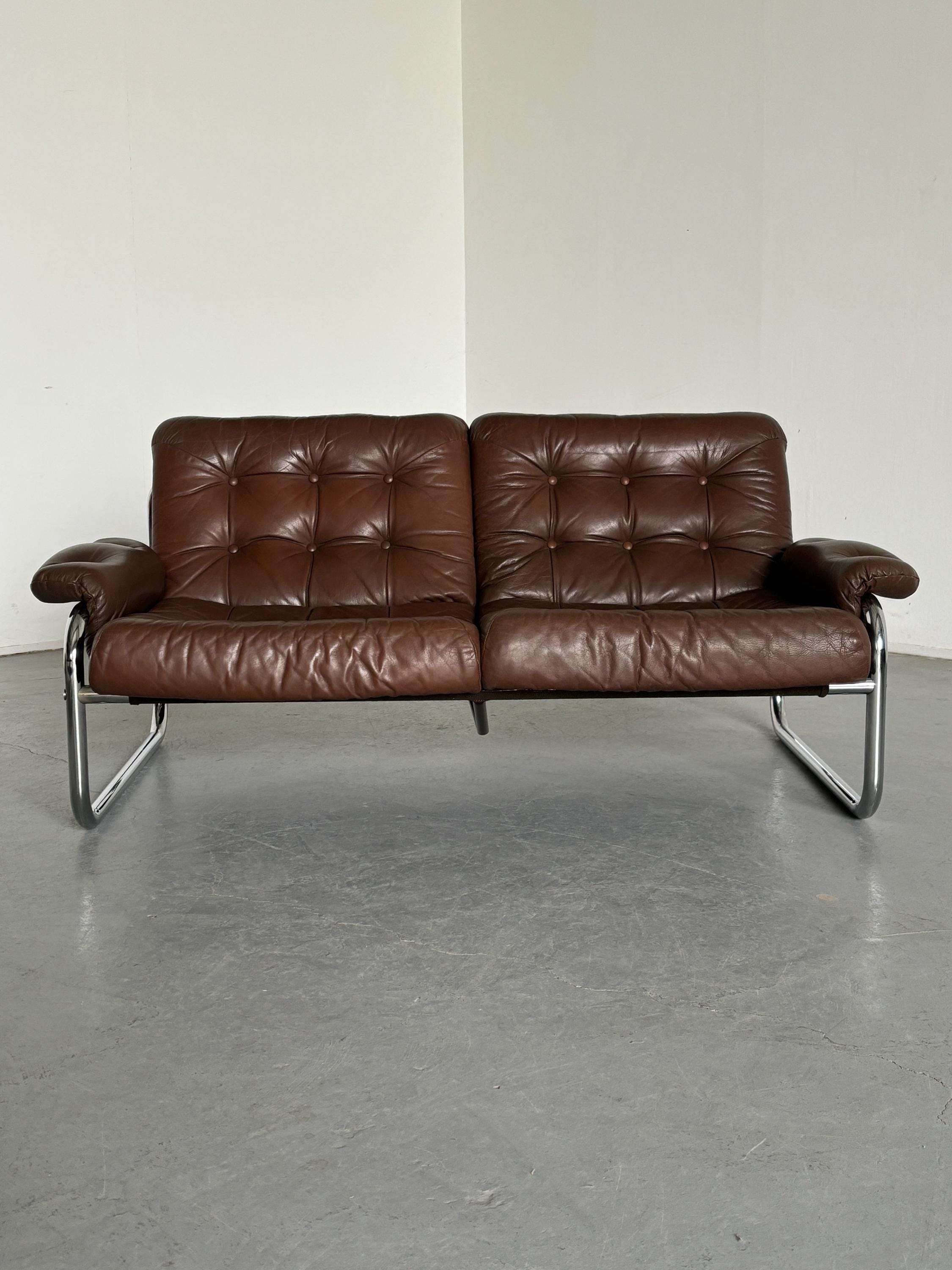 Vintage Ikea ‘Borkum’ Sofa by Johan Bertil Häggström