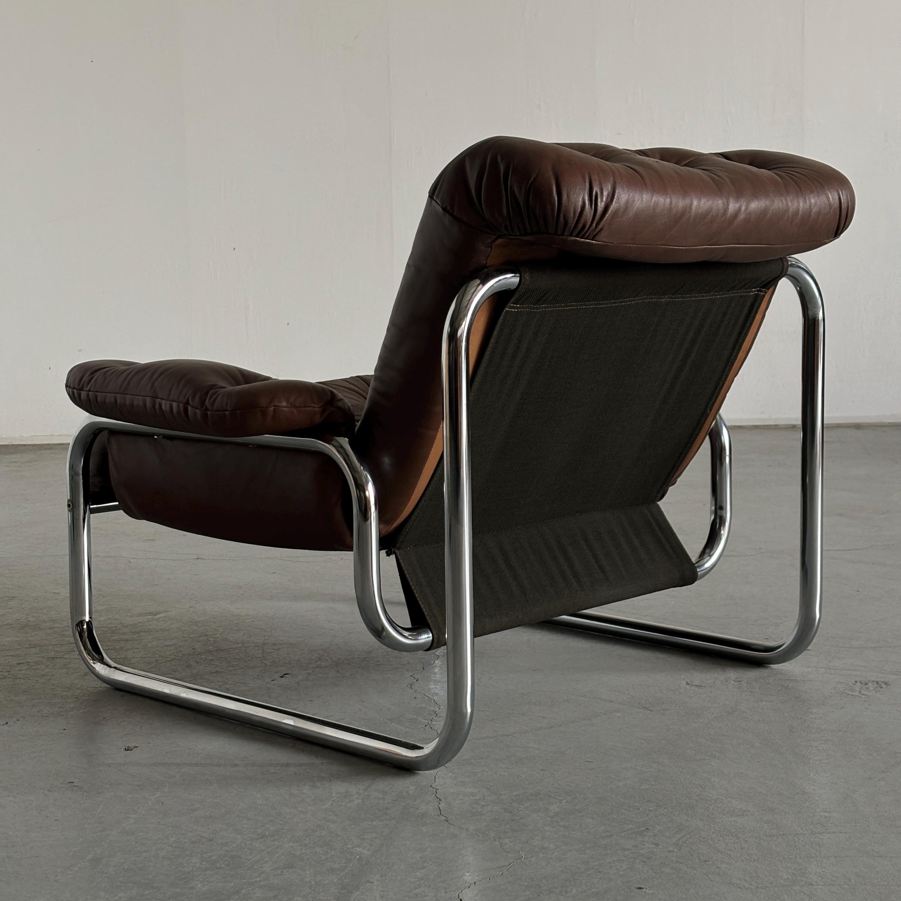 Vintage Ikea ‘Borkum’ Lounge Chair by Johan Bertil Häggström