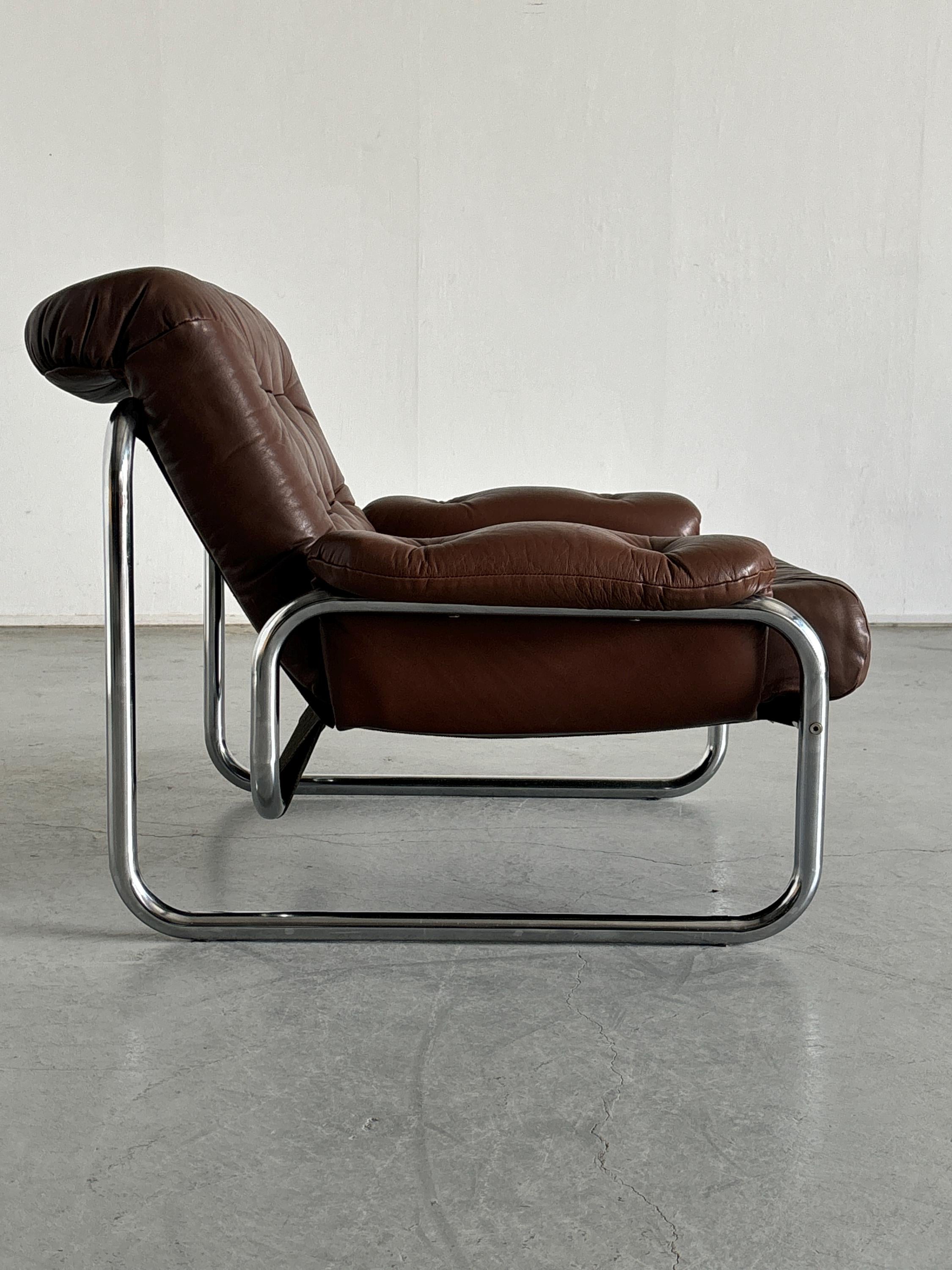 Vintage Ikea ‘Borkum’ Lounge Chair by Johan Bertil Häggström