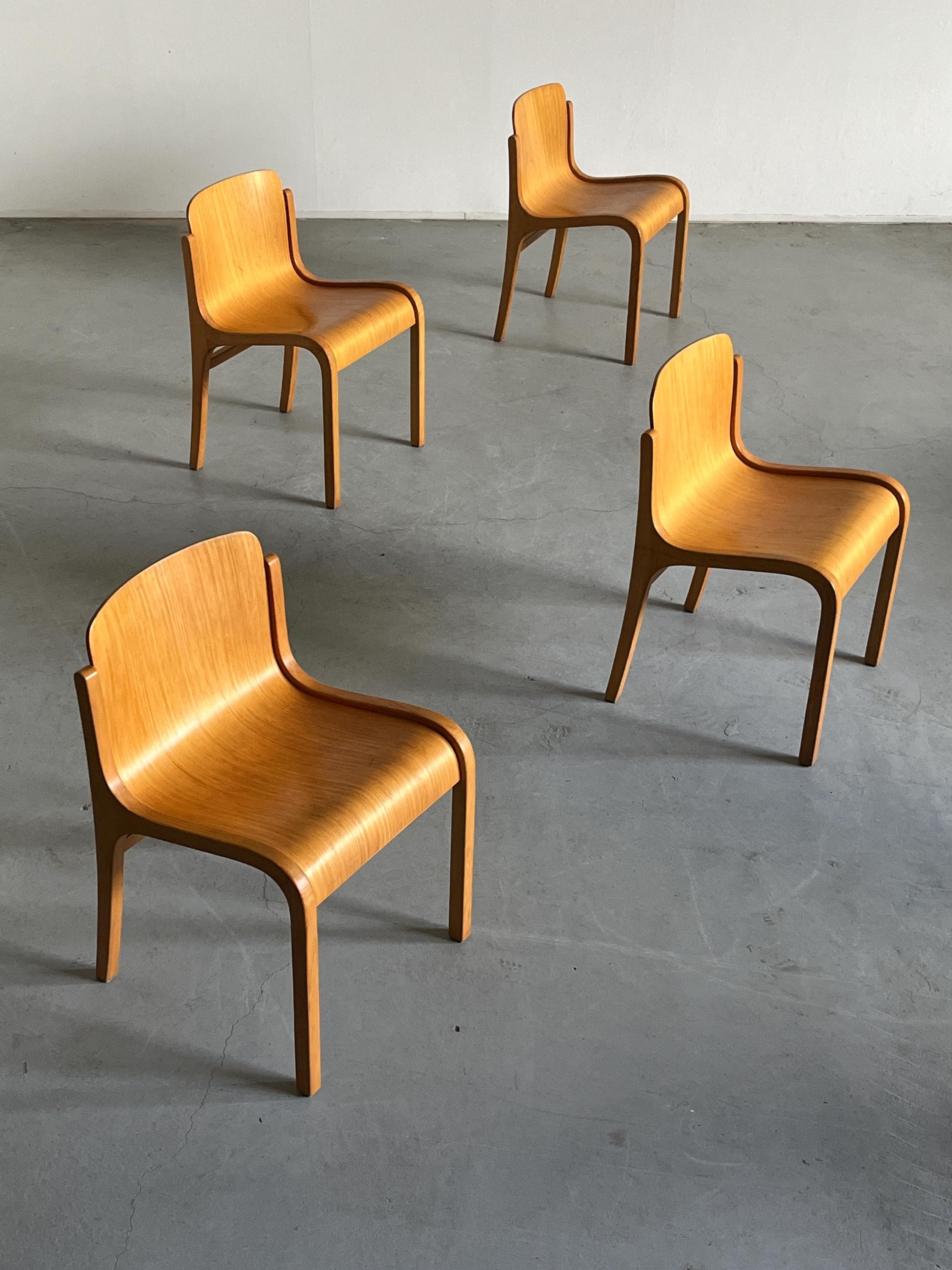 Mito Chairs by Carlo Bartoli for Tisettanta