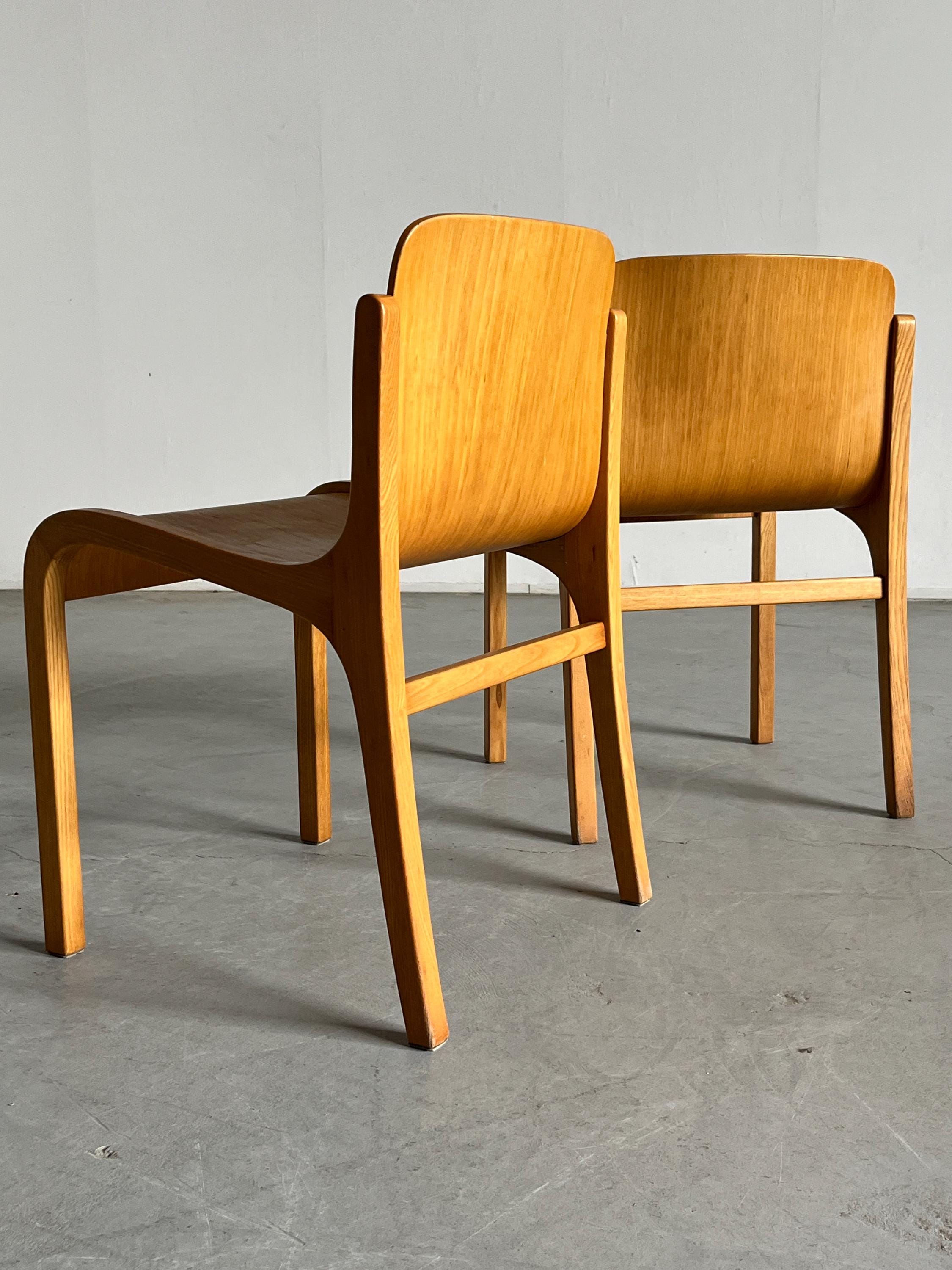 Mito Chairs by Carlo Bartoli for Tisettanta