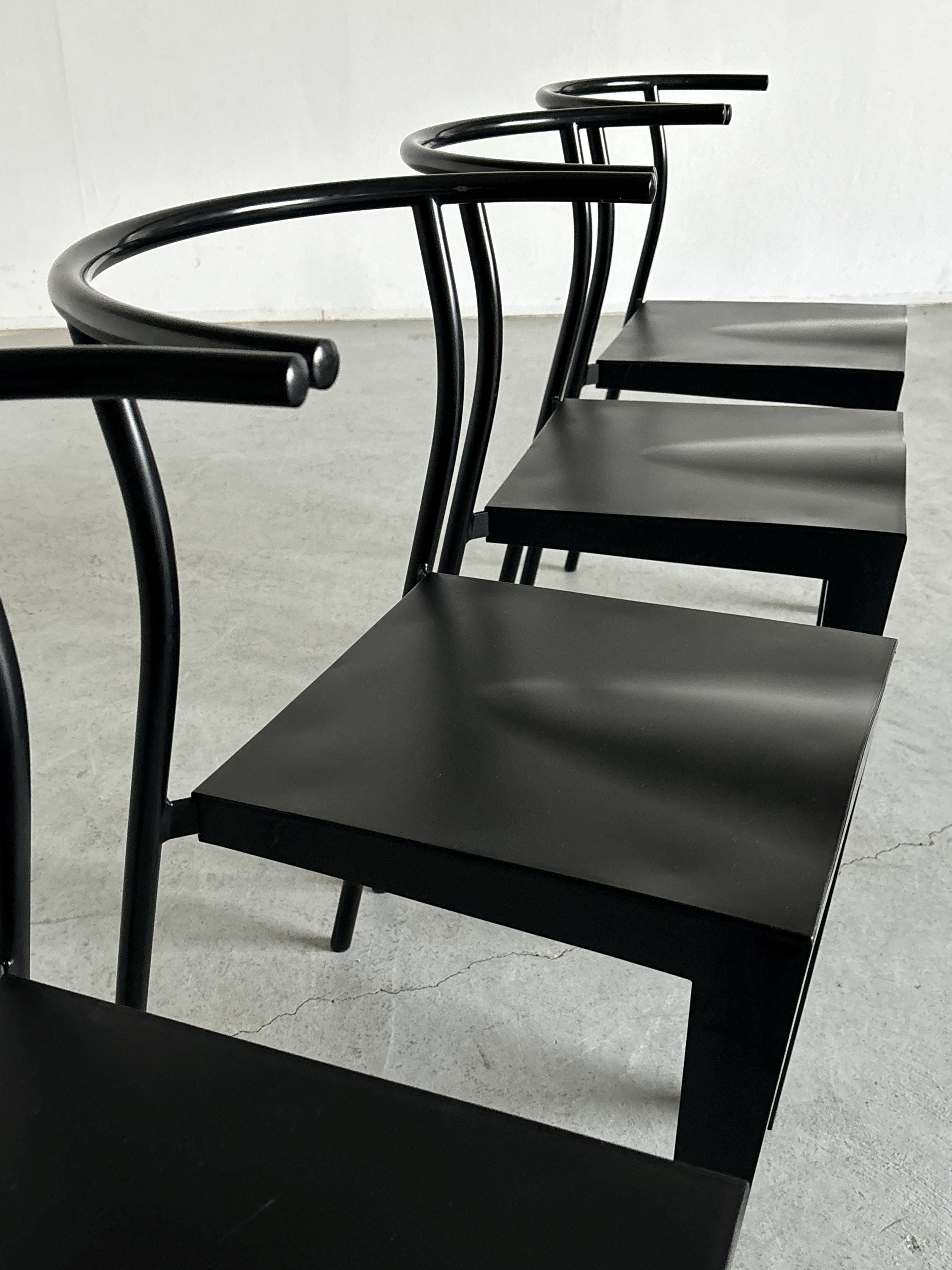 Postmodern 'Dr. Glob' Stackable Chairs by Philippe Starck for Kartell