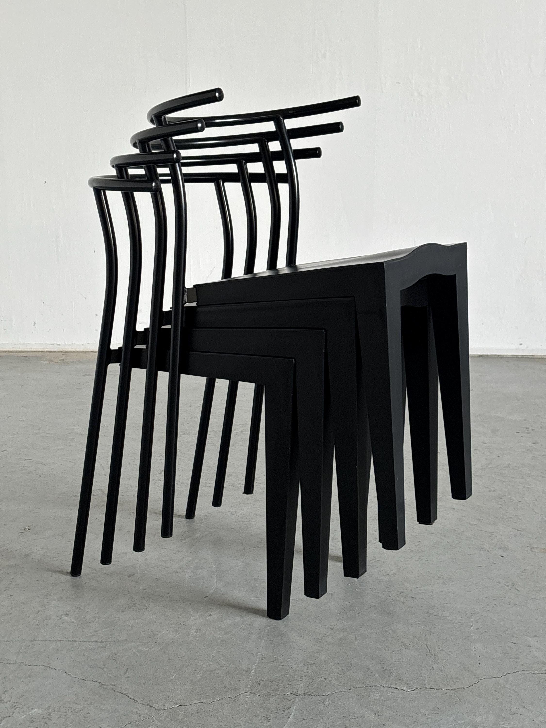 Postmodern 'Dr. Glob' Stackable Chairs by Philippe Starck for Kartell