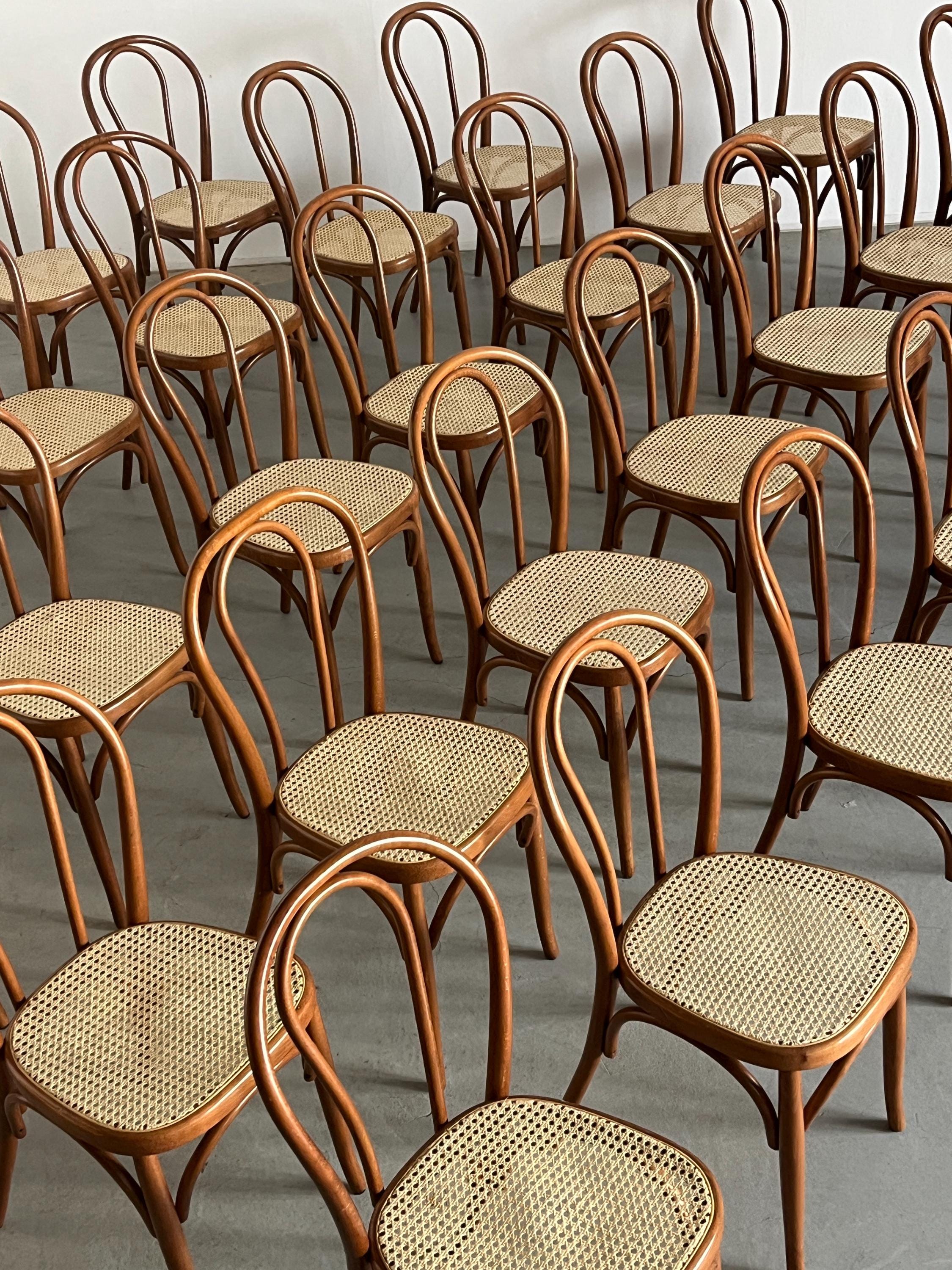 Vintage Thonet Bentwood Style Chairs No. 14