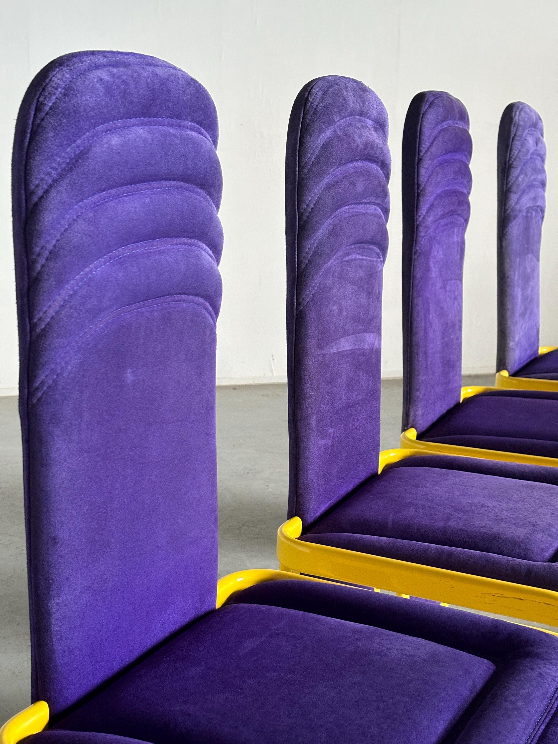 Memphis Design Dining Chairs, For Reupholstery