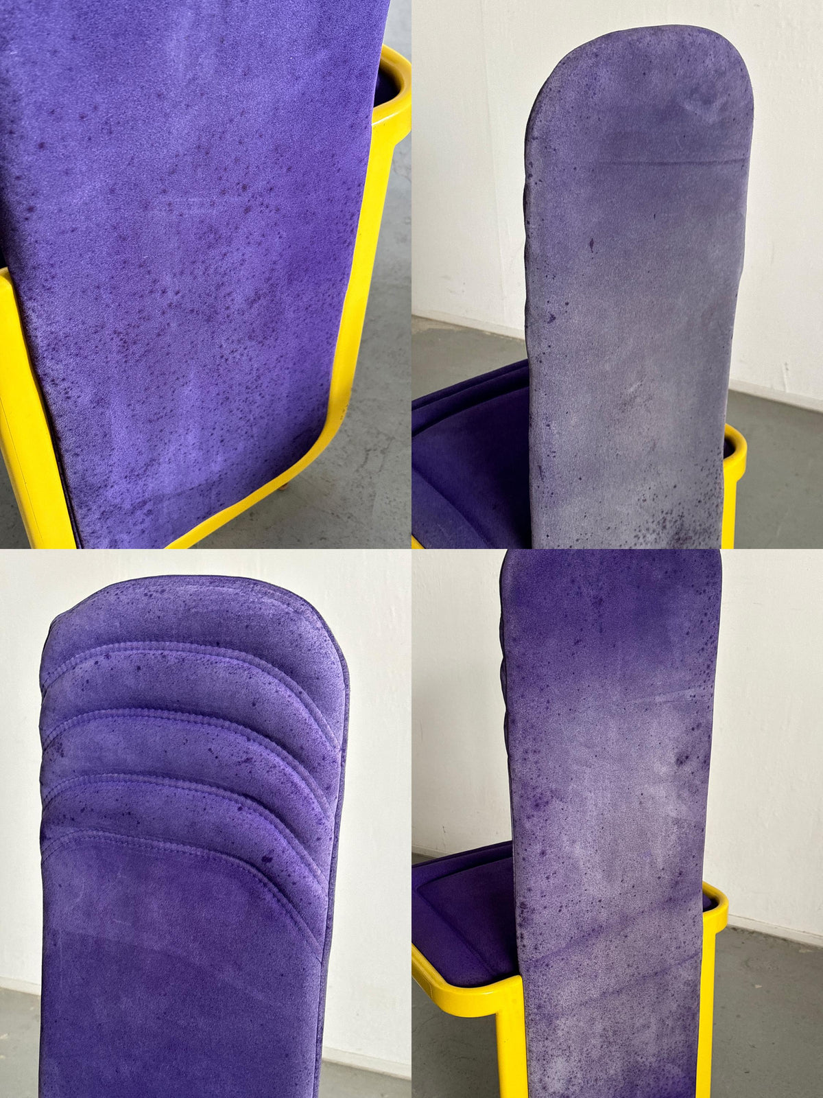Memphis Design Dining Chairs, For Reupholstery