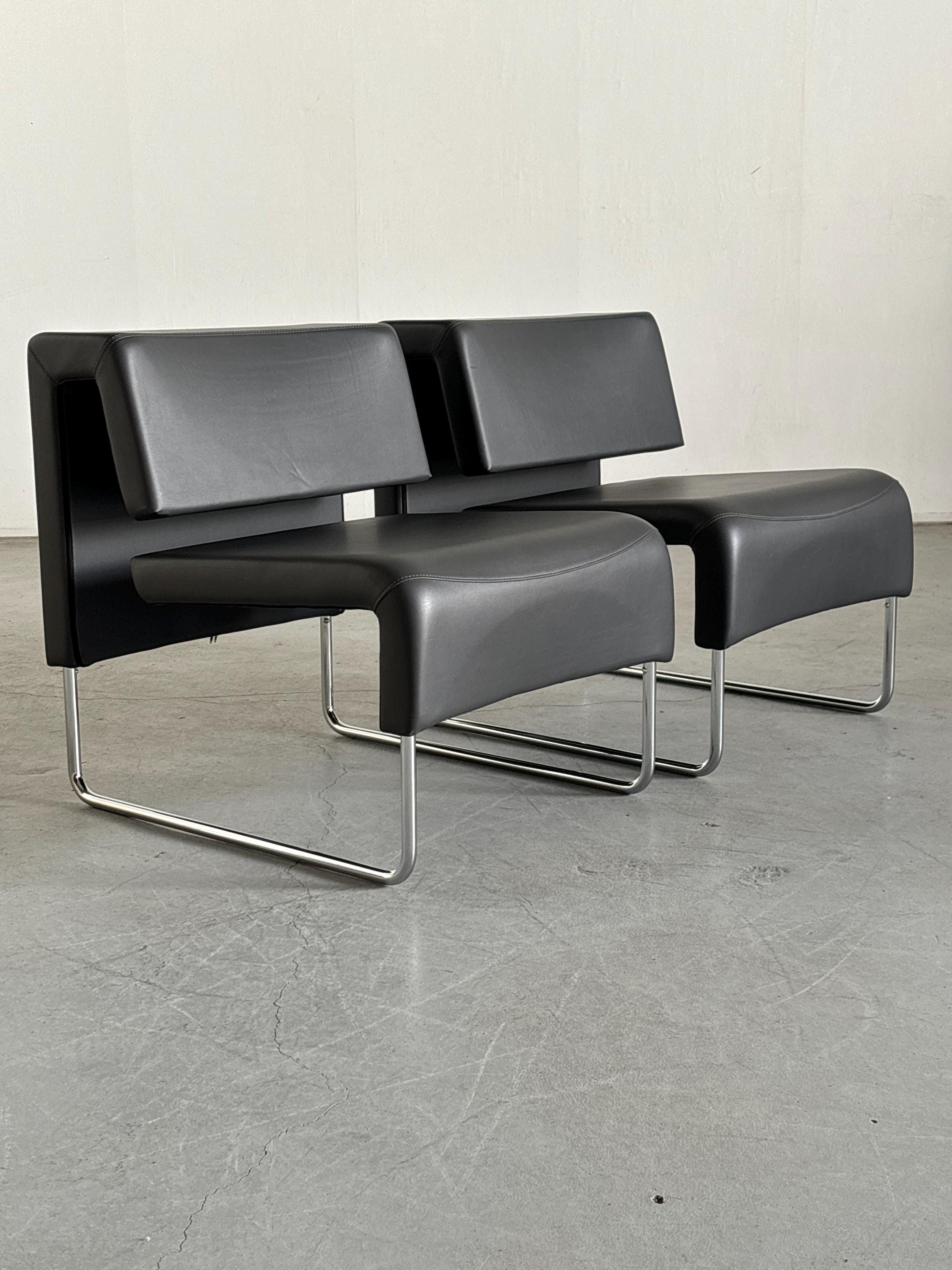 Path’ Cantilever Lounge Chairs by Fiorenzo Dorigo for Sitland
