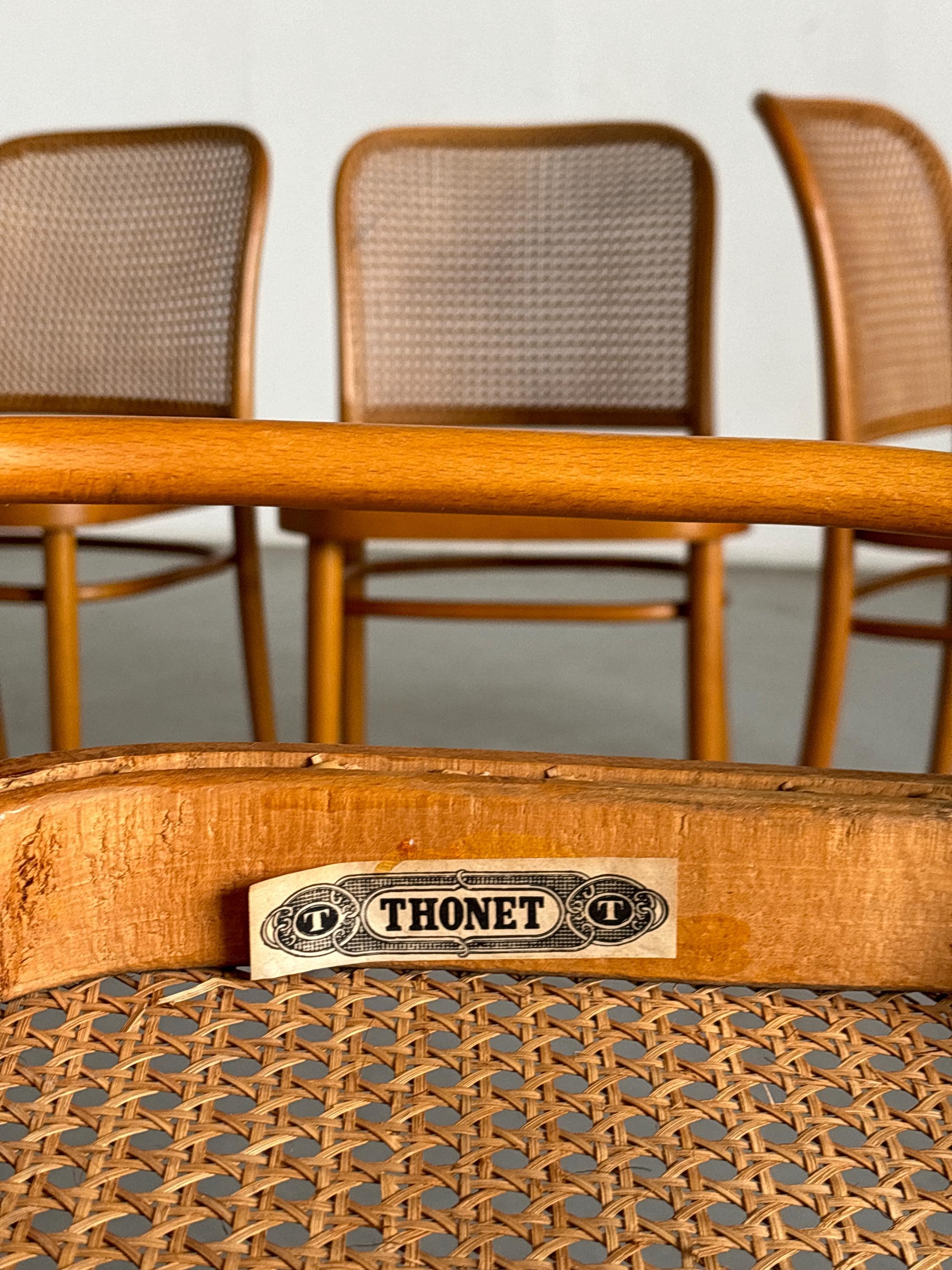 Original Thonet No.811 'Prague' Chair by Josef Hoffman