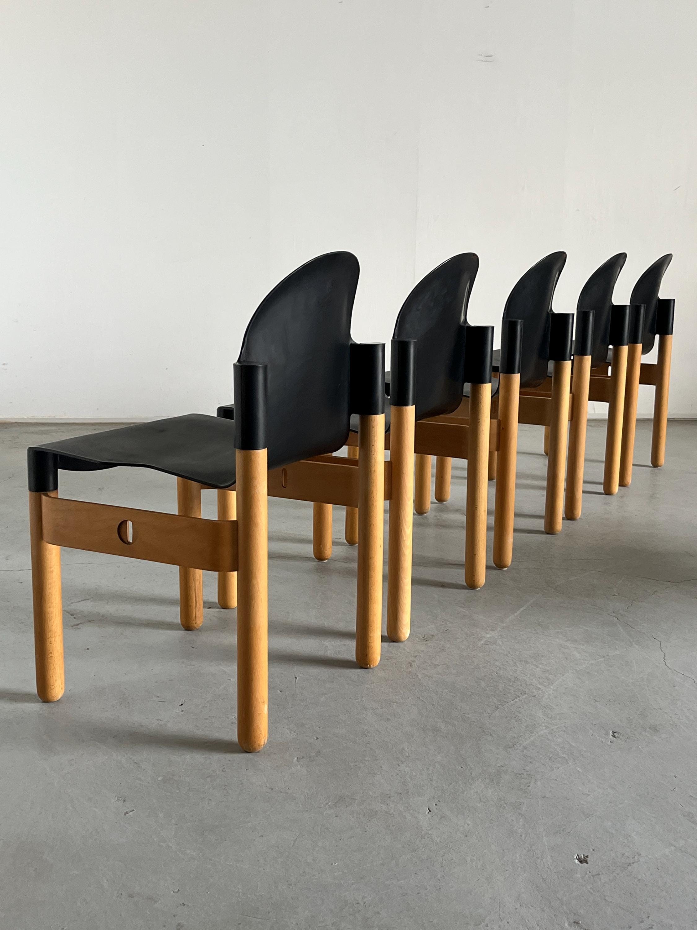 Thonet Flex 2000 Chairs by Gerd Lange for Thonet, 1970s