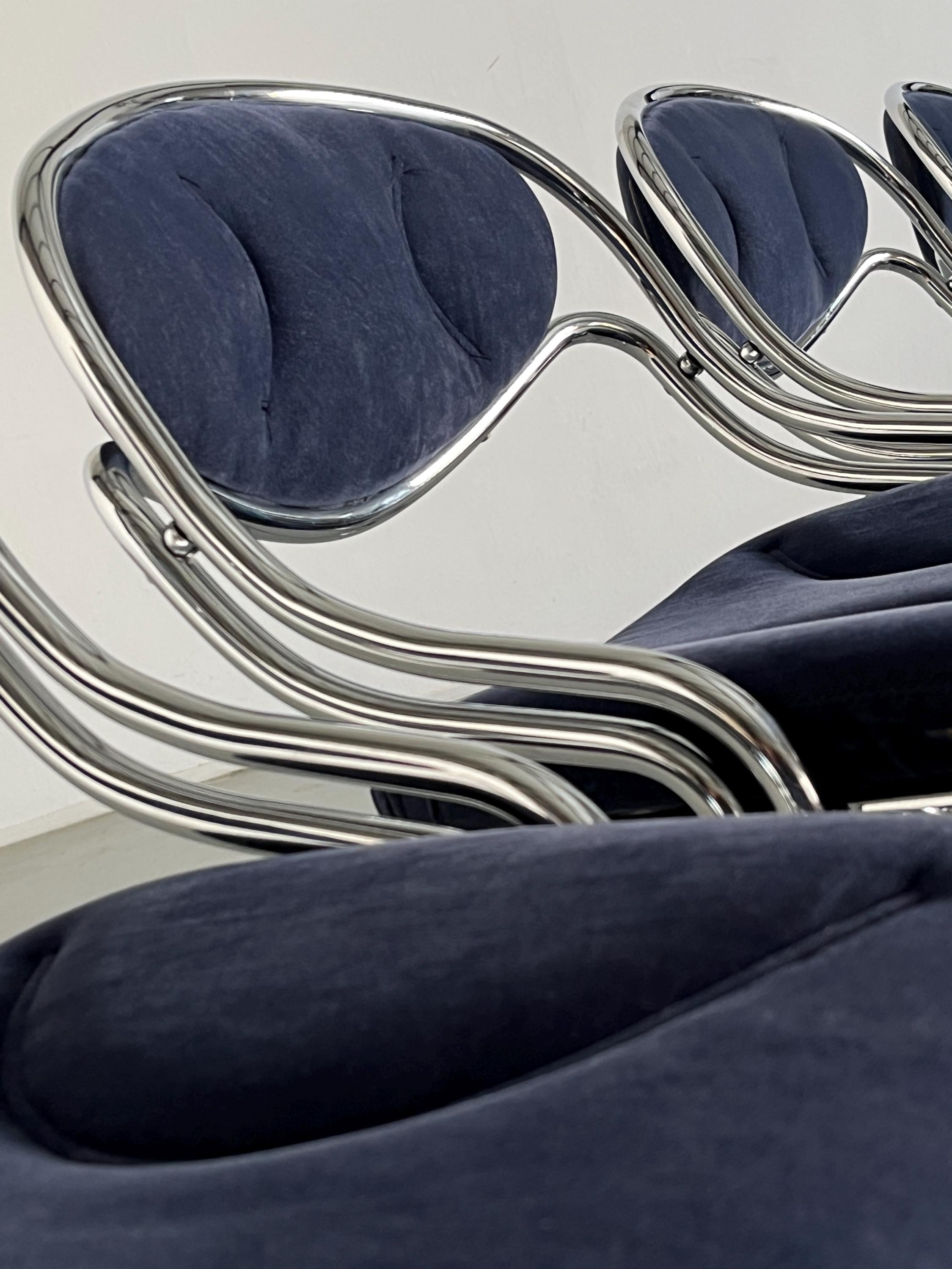 Space Age Dining Chairs Set