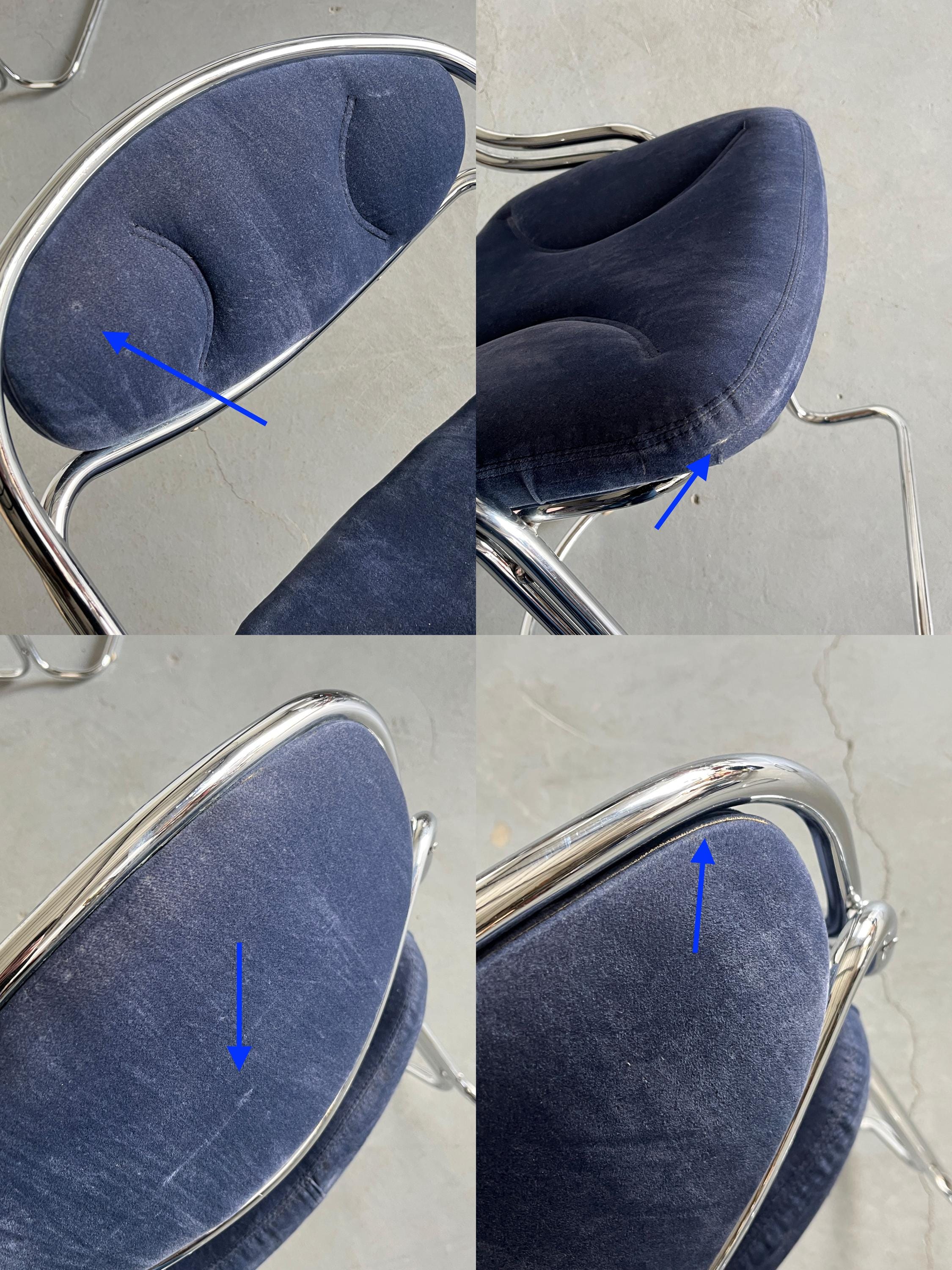 Space Age Dining Chairs Set