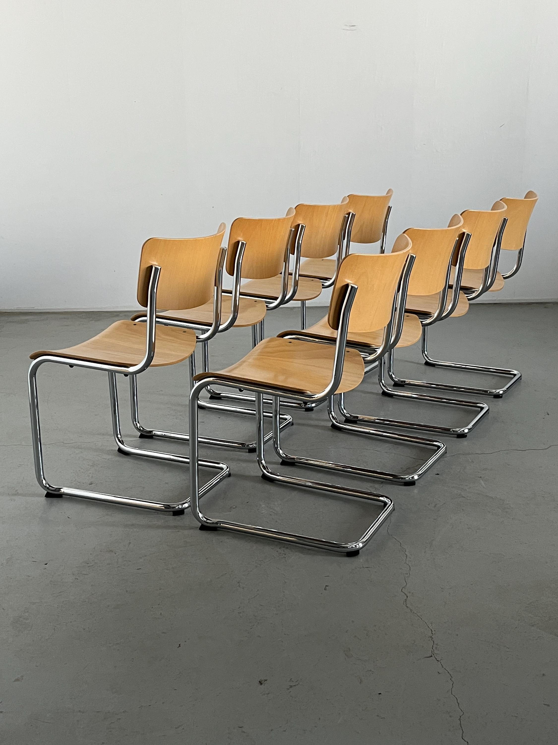 'S43' Cantilever Dining Chairs by Mart Stam, 1970s