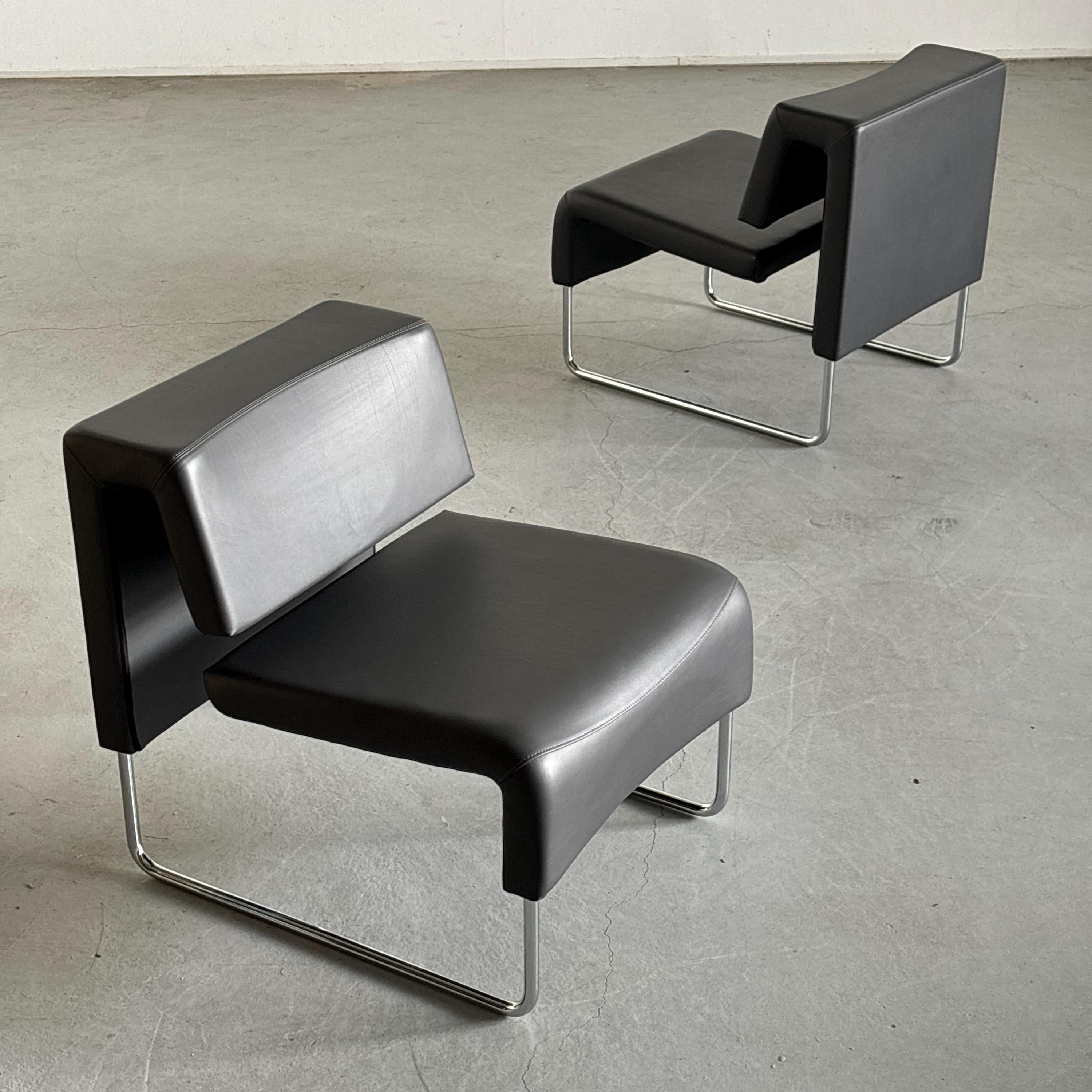 Path’ Cantilever Lounge Chairs by Fiorenzo Dorigo for Sitland