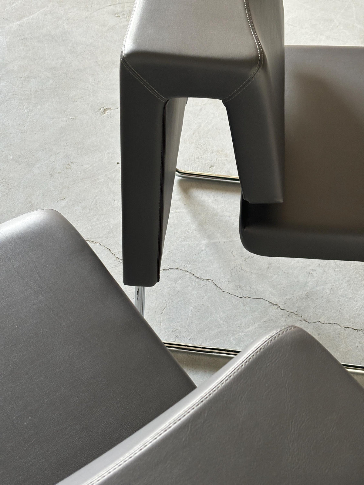 Path’ Cantilever Lounge Chairs by Fiorenzo Dorigo for Sitland