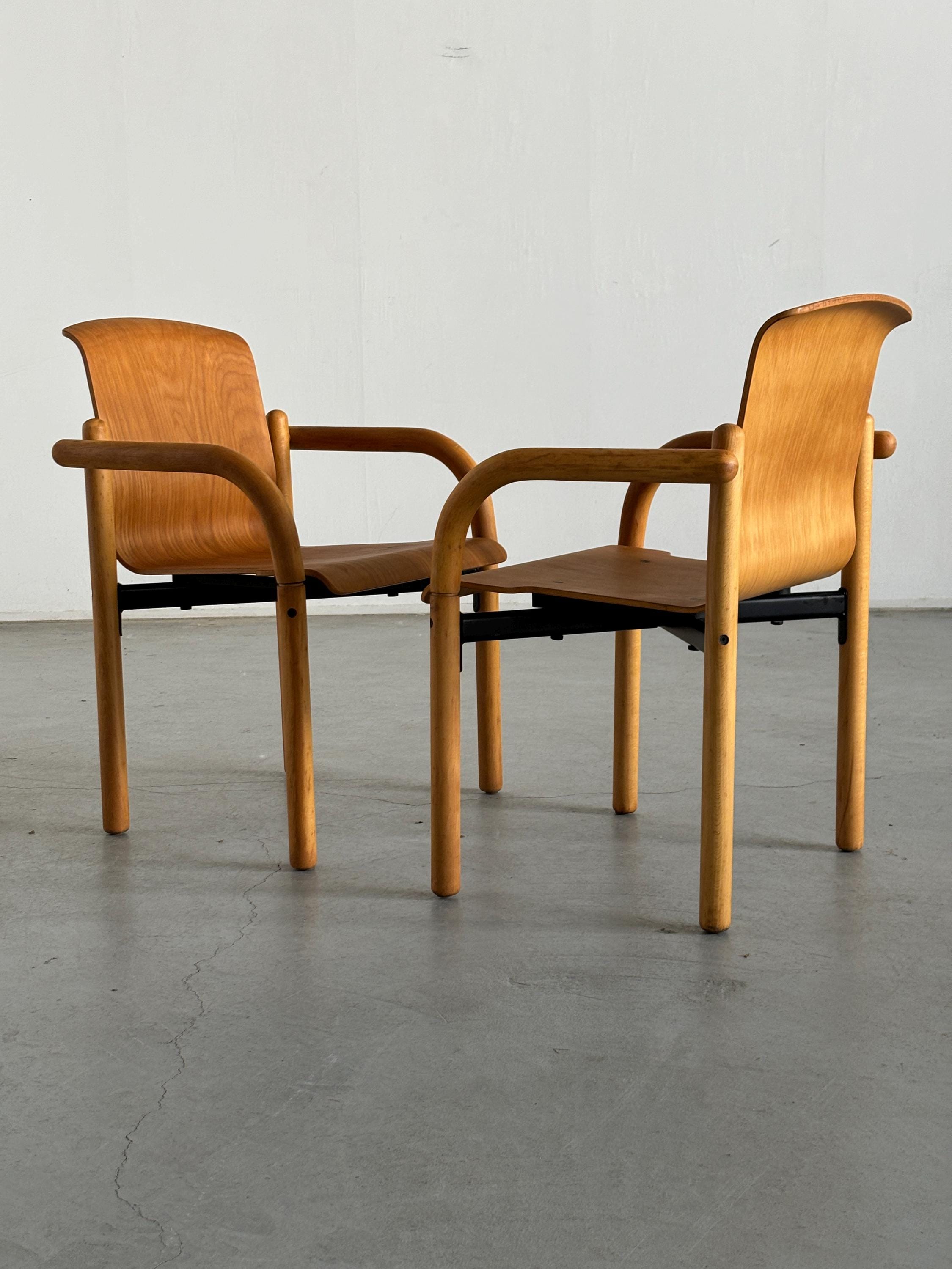 Bentwood armchairs in the Style of Thonet S320