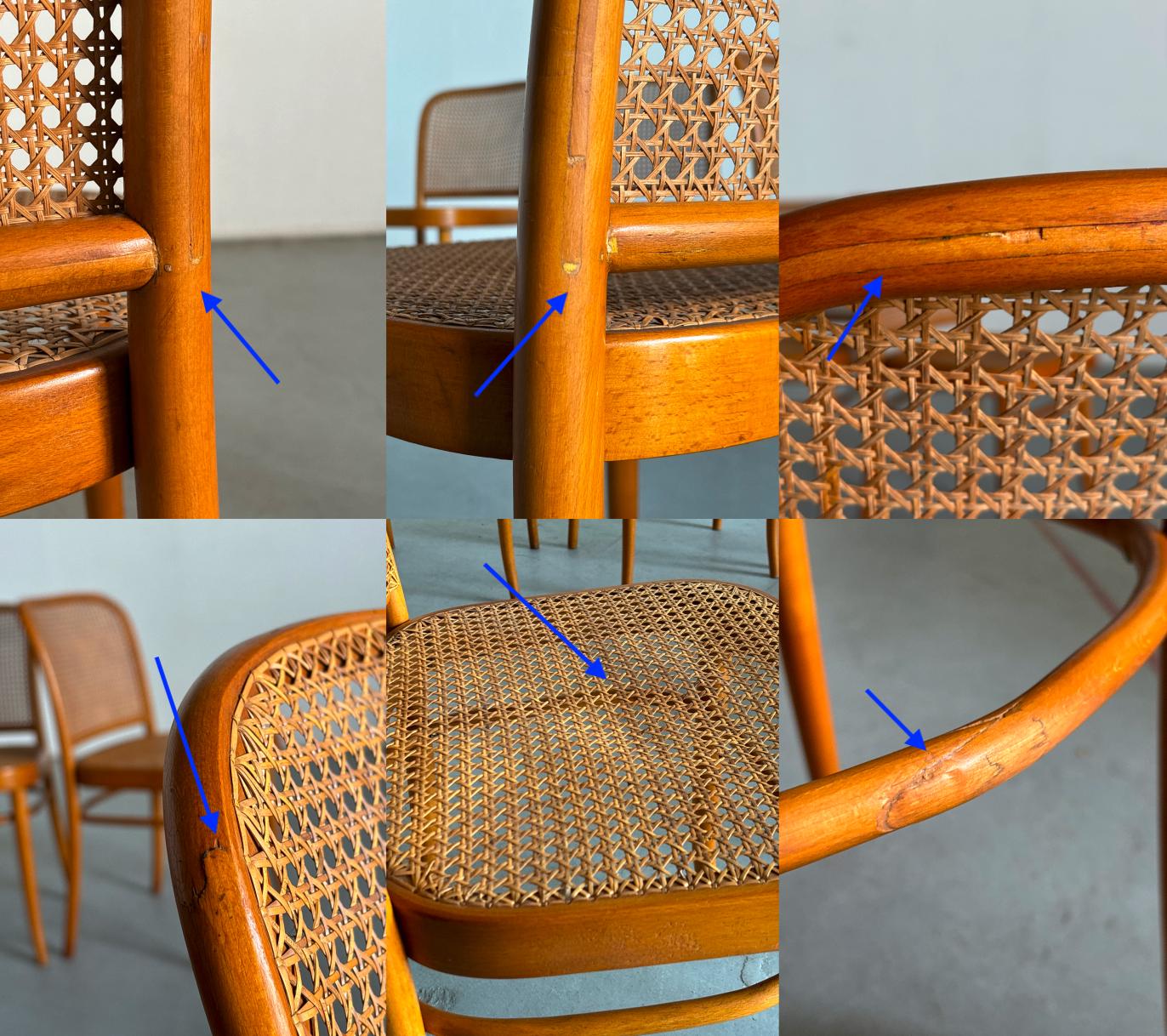 Original Thonet No.811 'Prague' Chair by Josef Hoffman