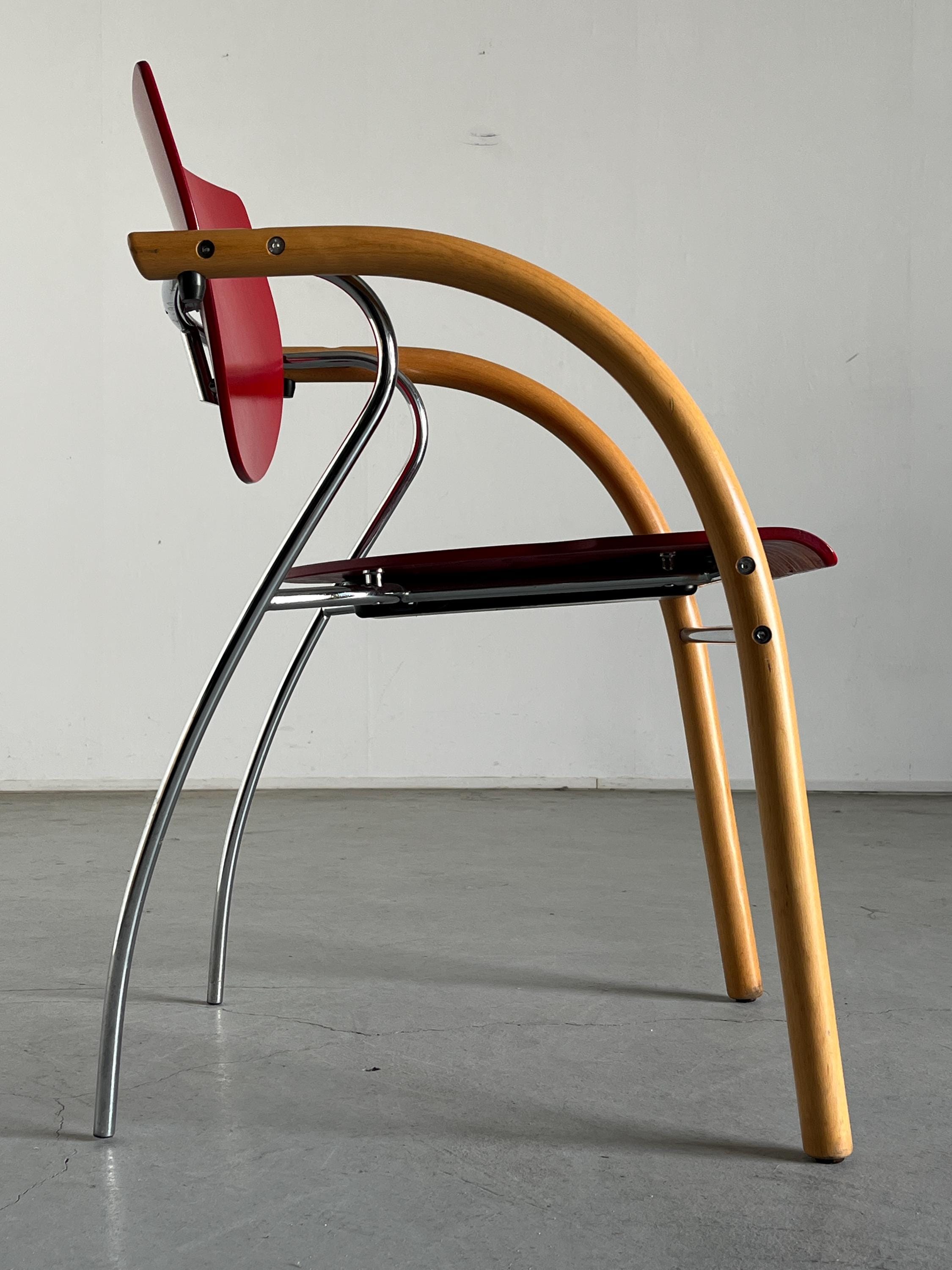 Thonet Vienna Postmodern Chair, 1990s