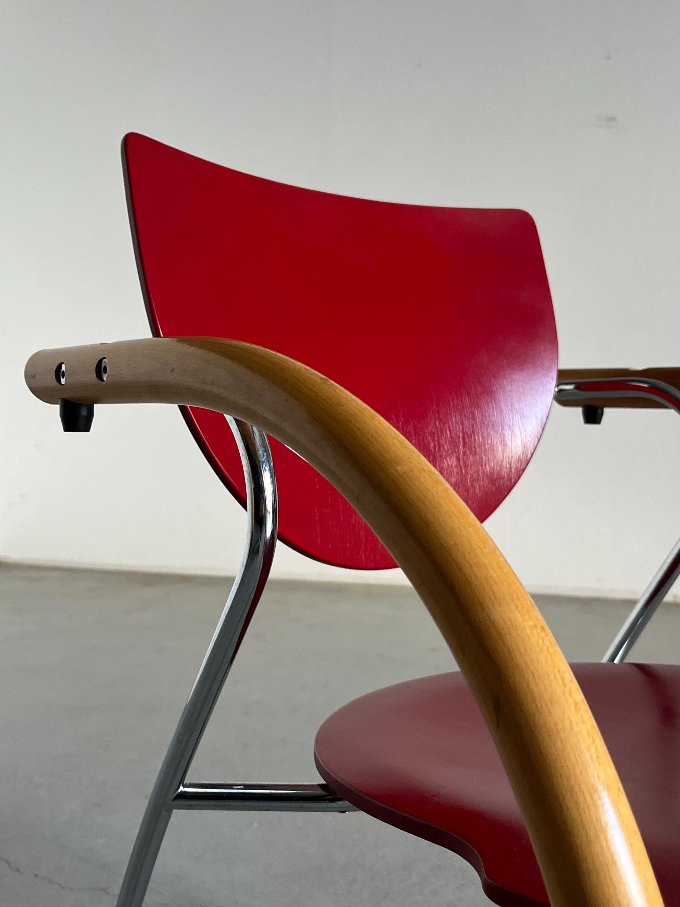 Thonet Vienna Postmodern Chair, 1990s