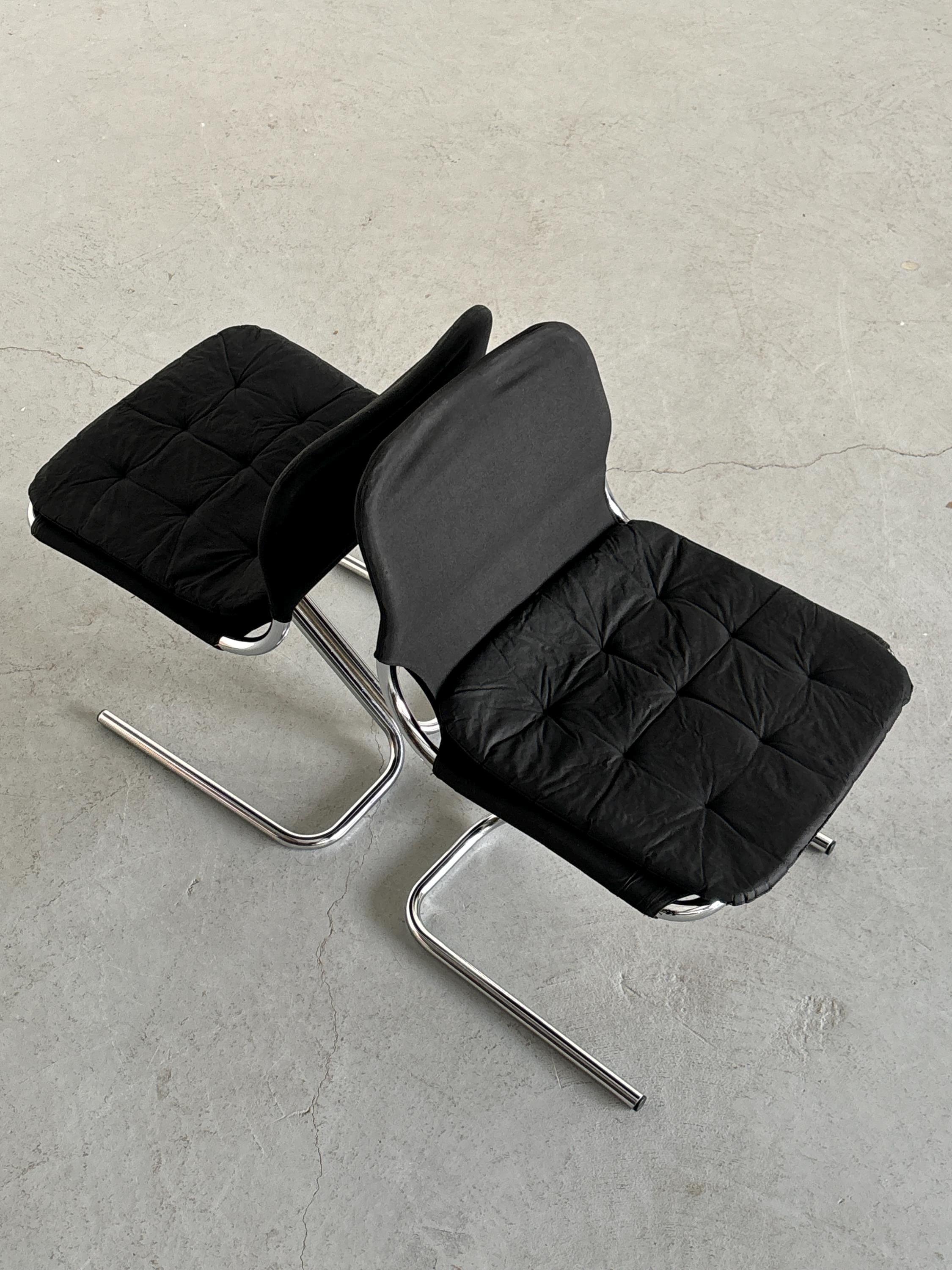 'Formula' Cantilever Dining Chairs by Ruud Ekstrand and Christer Norman for Dux, 1968 Sweden