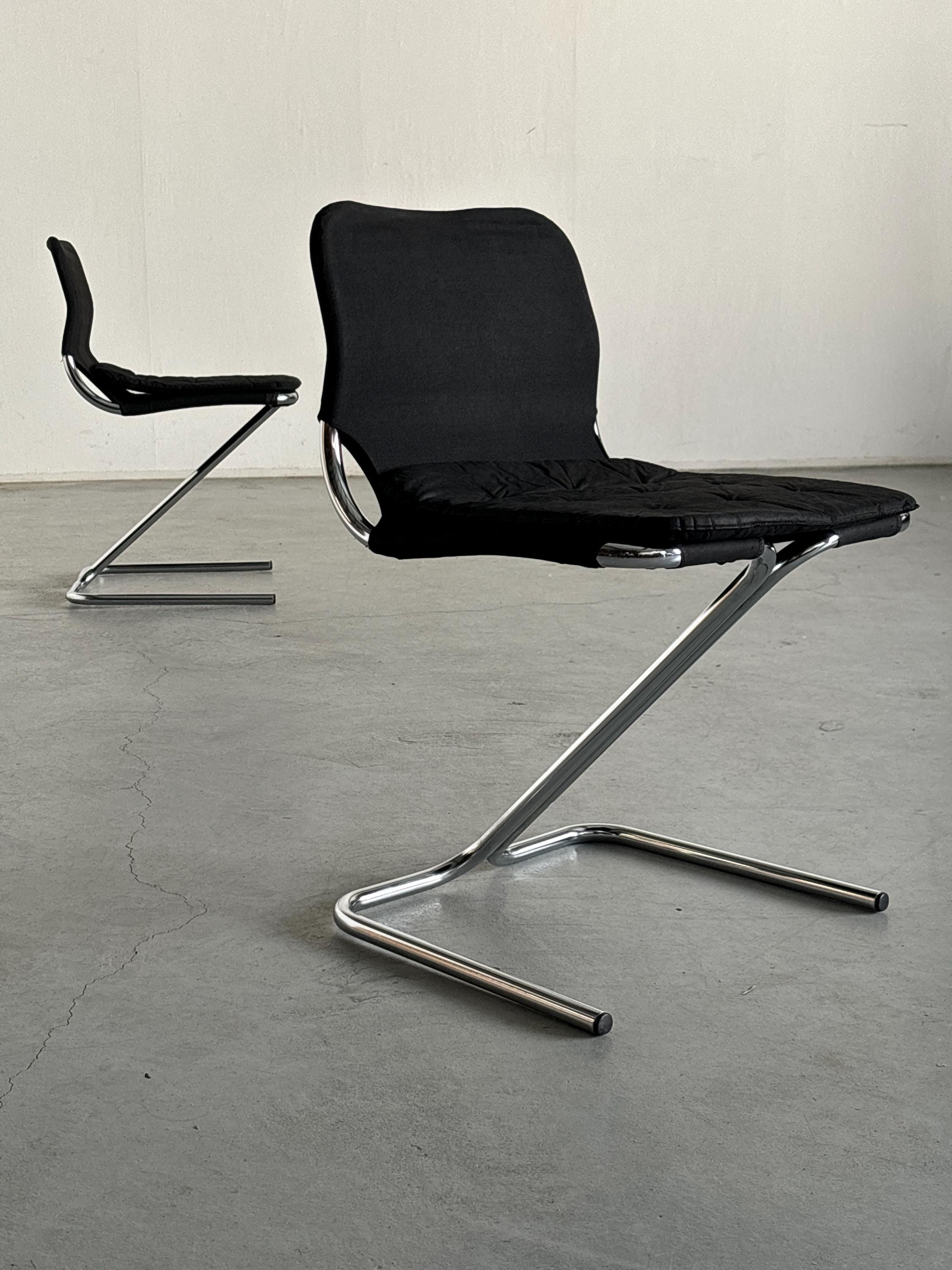 'Formula' Cantilever Dining Chairs by Ruud Ekstrand and Christer Norman for Dux, 1968 Sweden