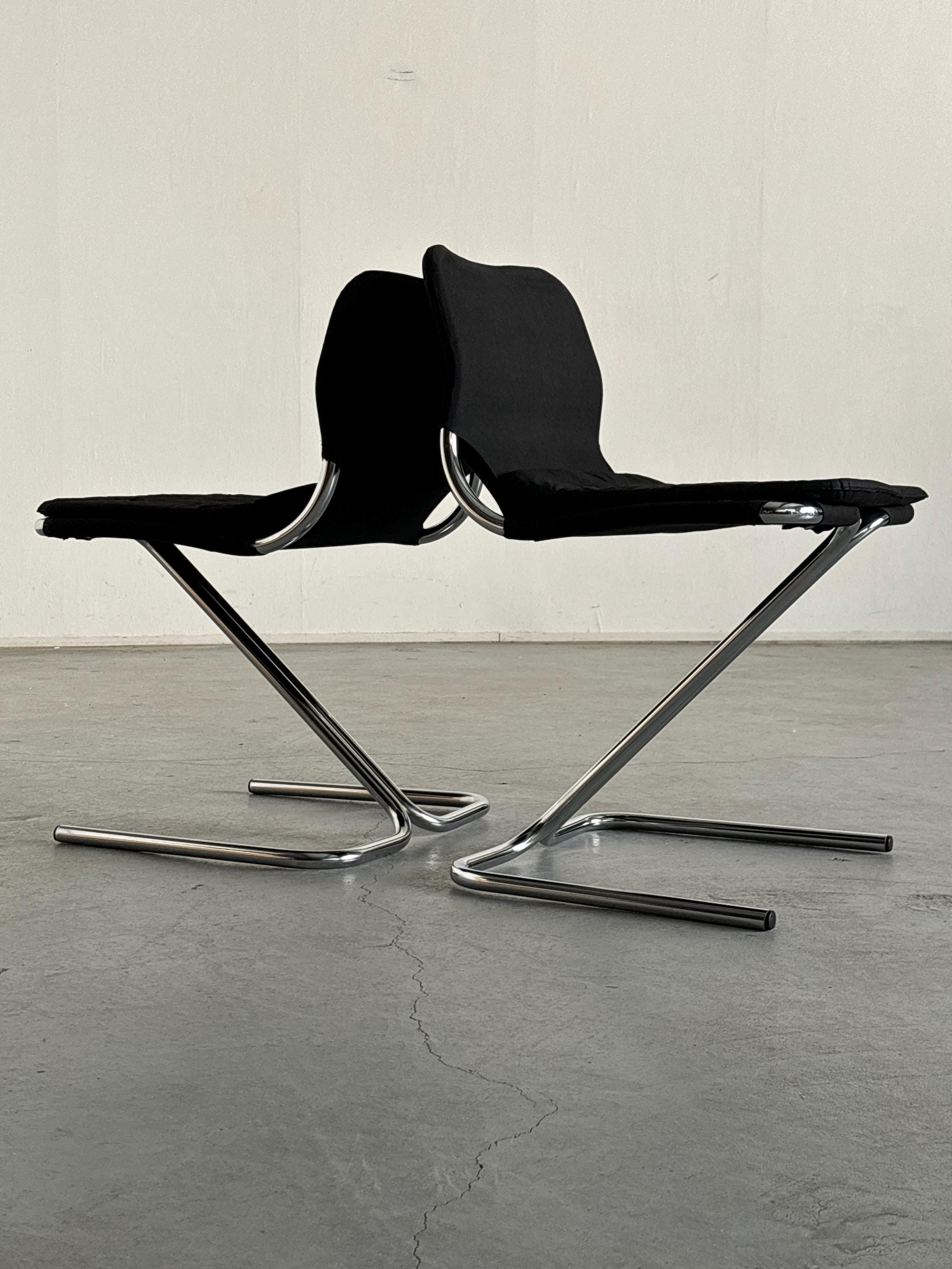 'Formula' Cantilever Dining Chairs by Ruud Ekstrand and Christer Norman for Dux, 1968 Sweden