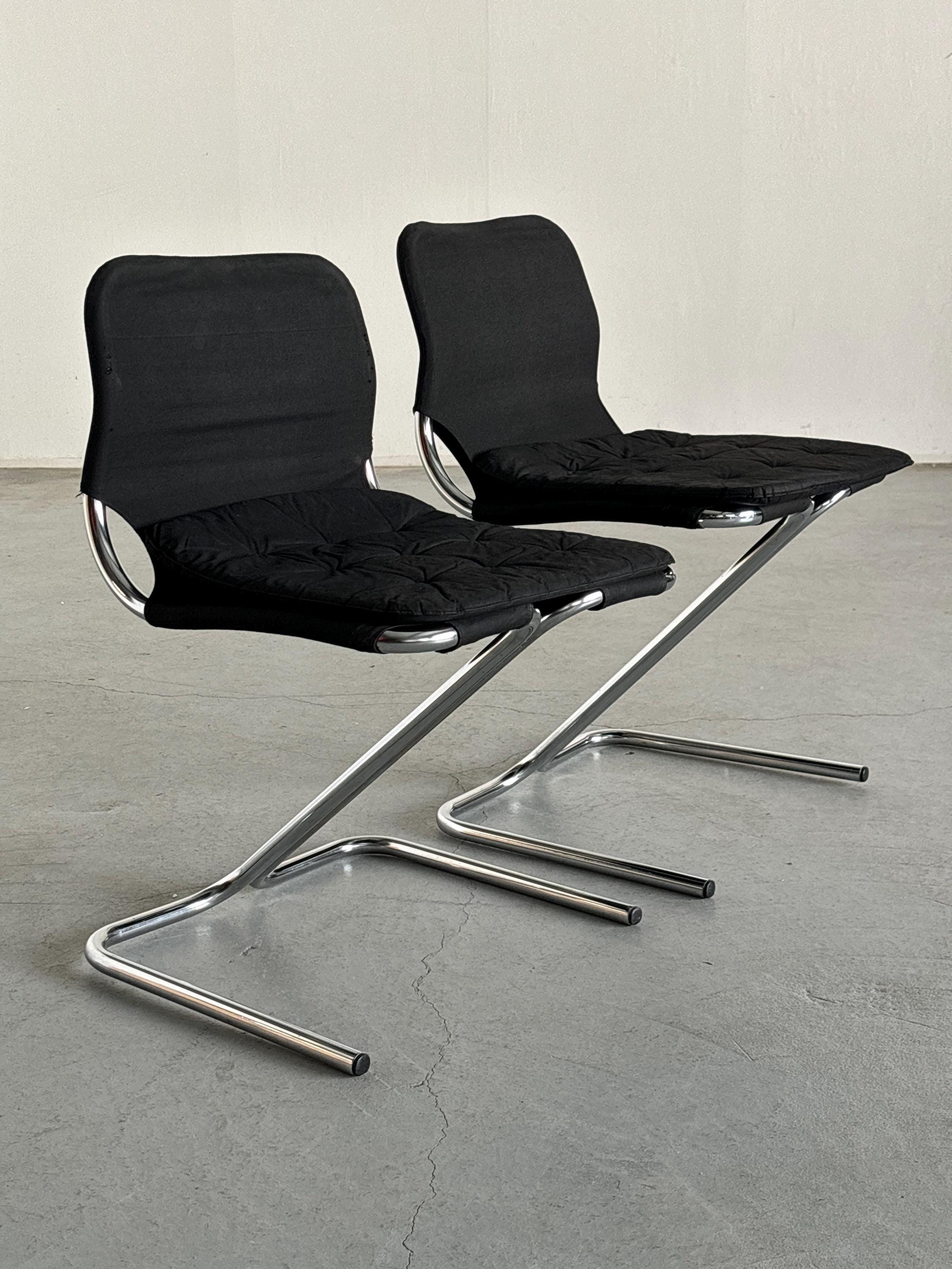 'Formula' Cantilever Dining Chairs by Ruud Ekstrand and Christer Norman for Dux, 1968 Sweden
