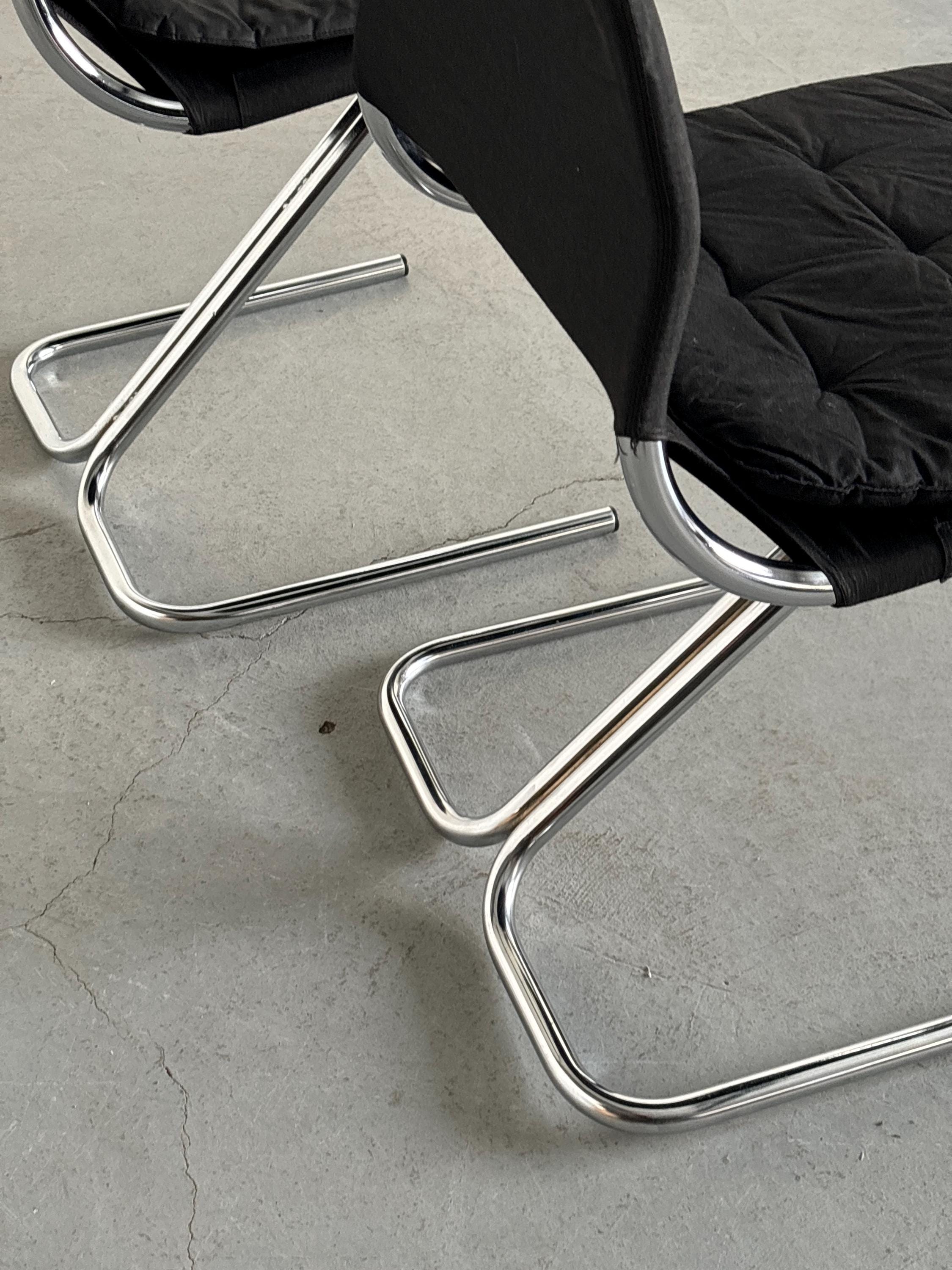 'Formula' Cantilever Dining Chairs by Ruud Ekstrand and Christer Norman for Dux, 1968 Sweden