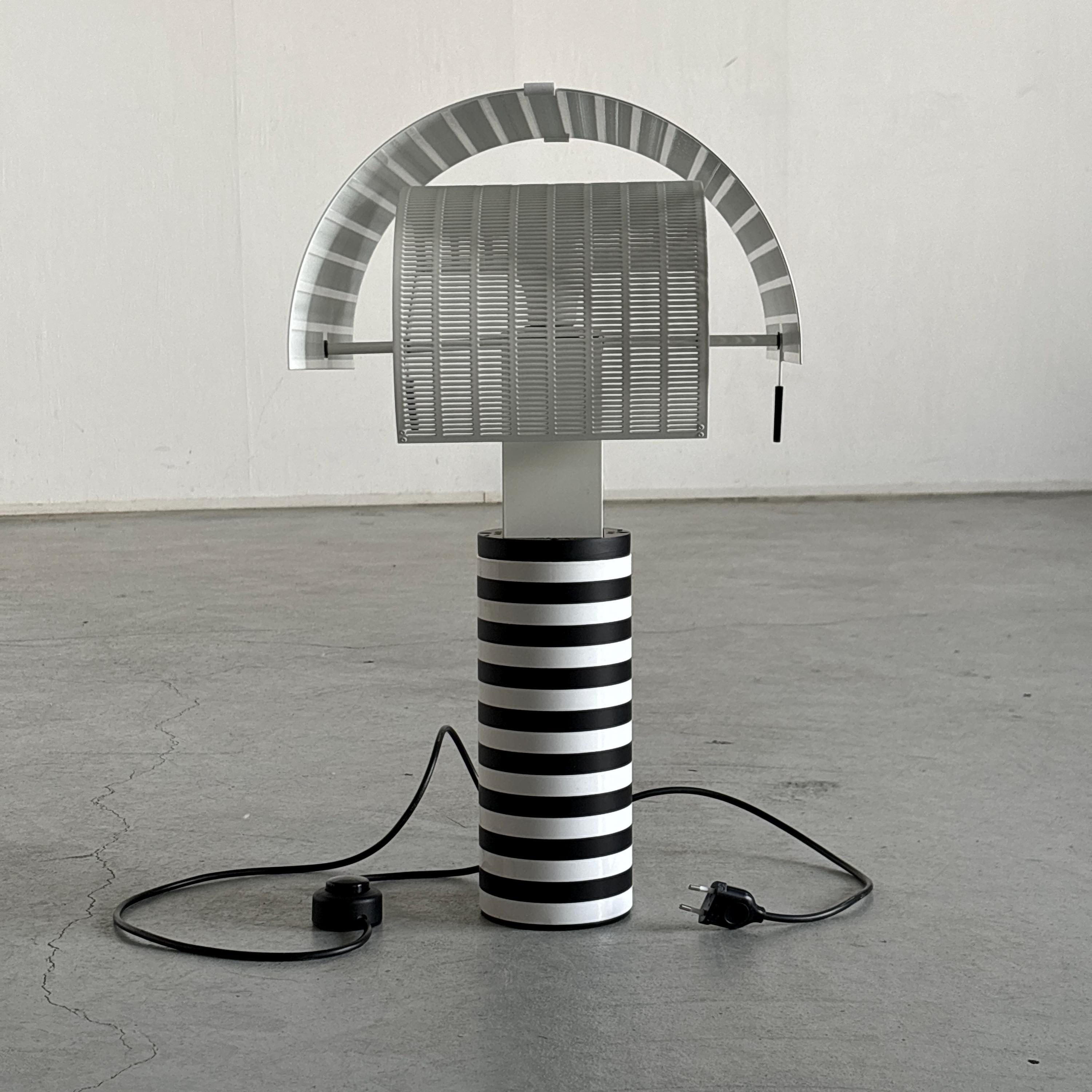 Mario Botta 'Shogun' Pivoting Bicolor Table Lamp for Artemide