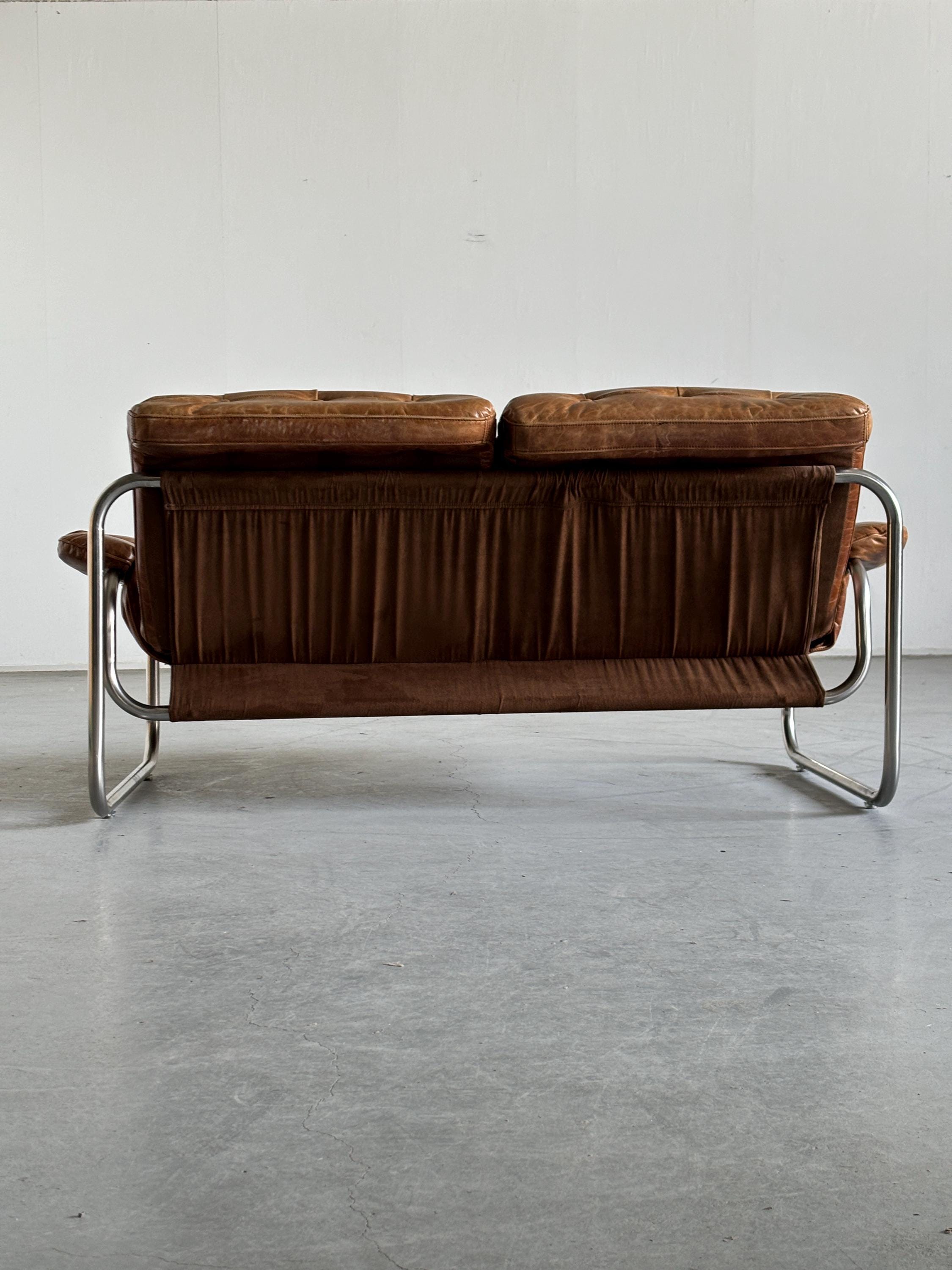 Vintage Ikea 'Borkum' Sofa by Johan Häggström, 1970s
