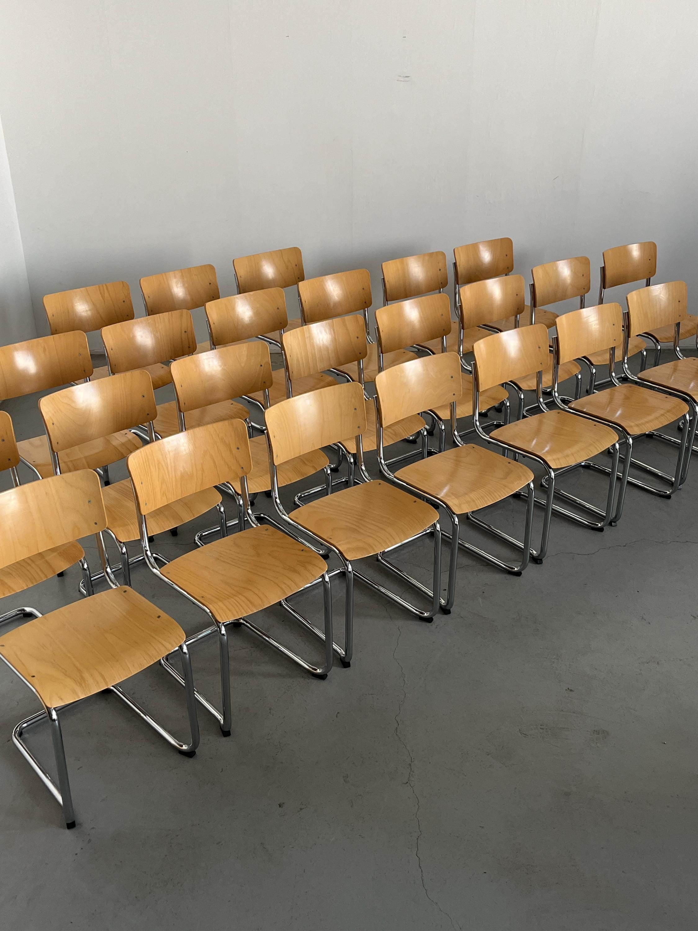 'S43' Cantilever Dining Chairs by Mart Stam, 1970s