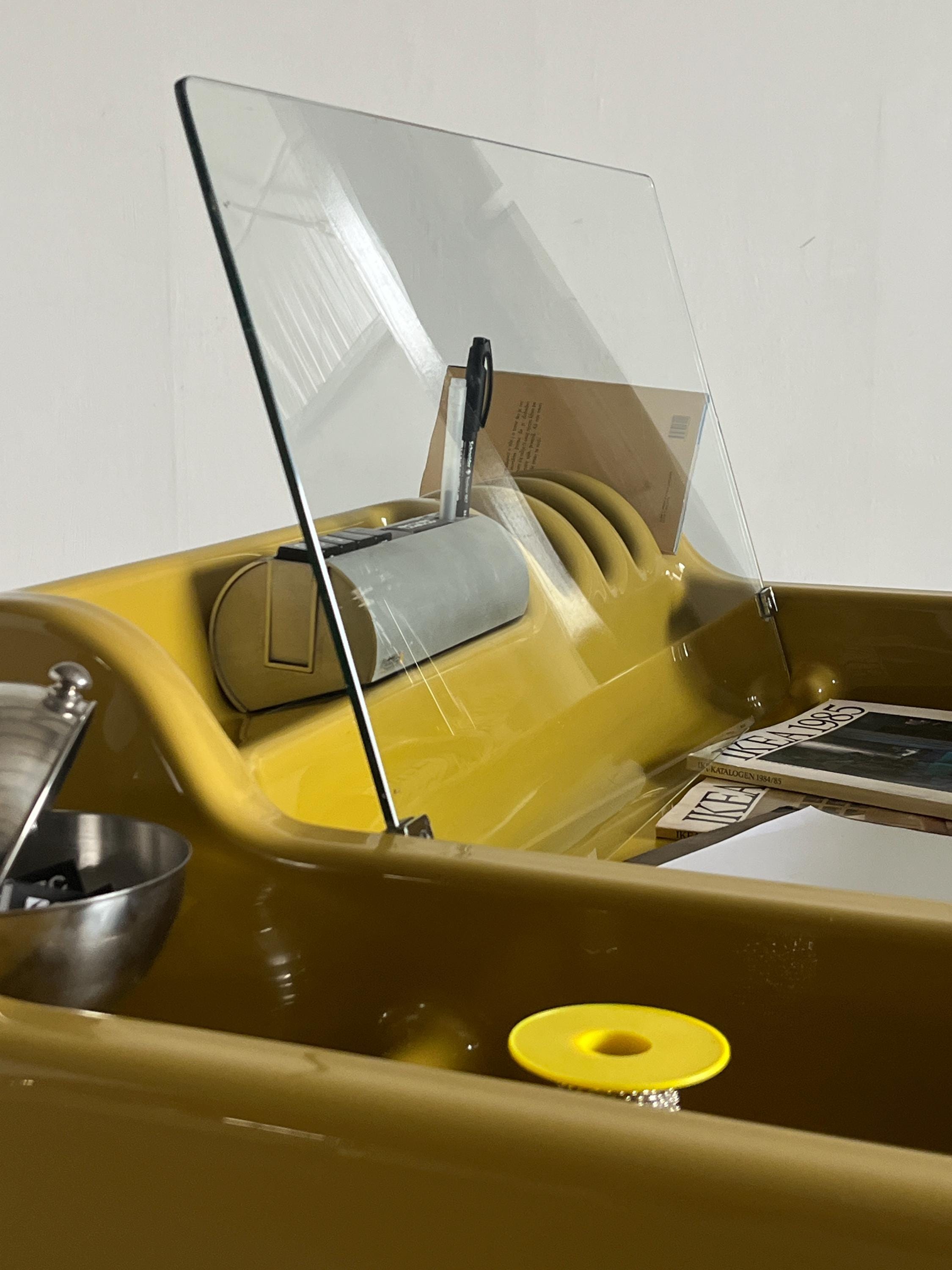 Iconic ‘Orix’ Multi-Purpose Desk and Chair Set by Vittorio Parigi & Nani Prina for Molteni, 1971