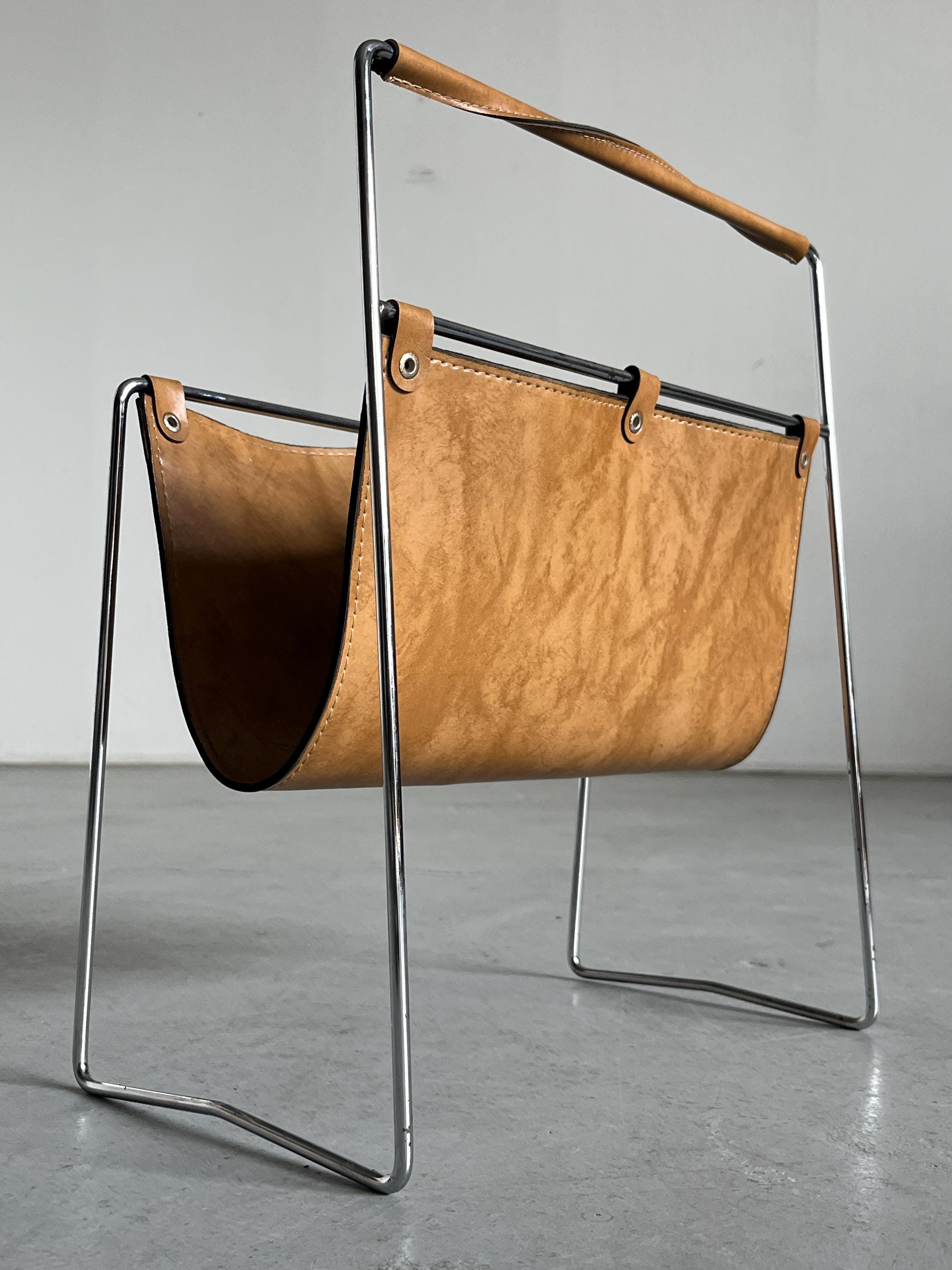 Mid-Century Modern Magazine Holder