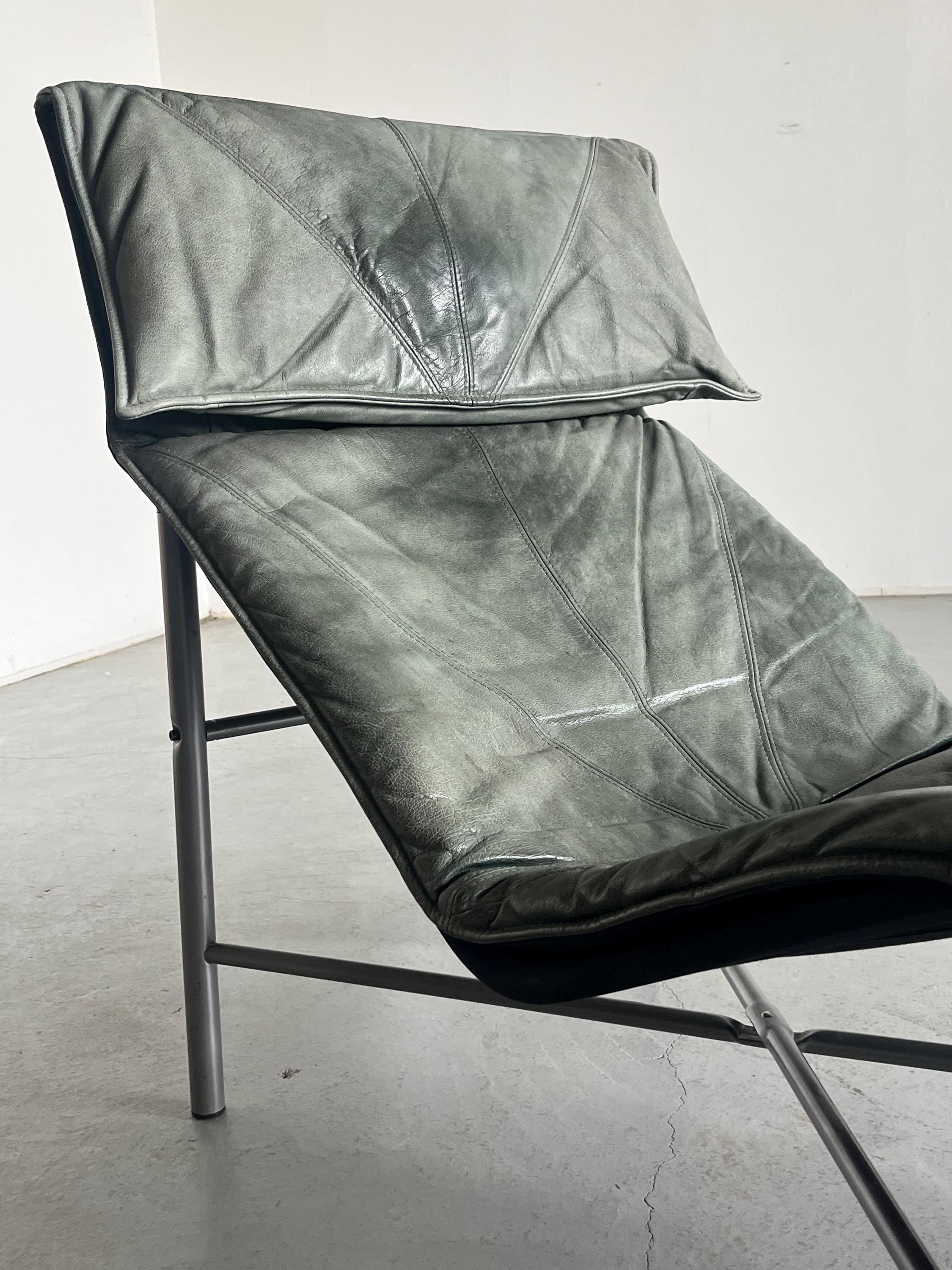 Leather Chaise Longue by Tord Bjorklund for Ikea