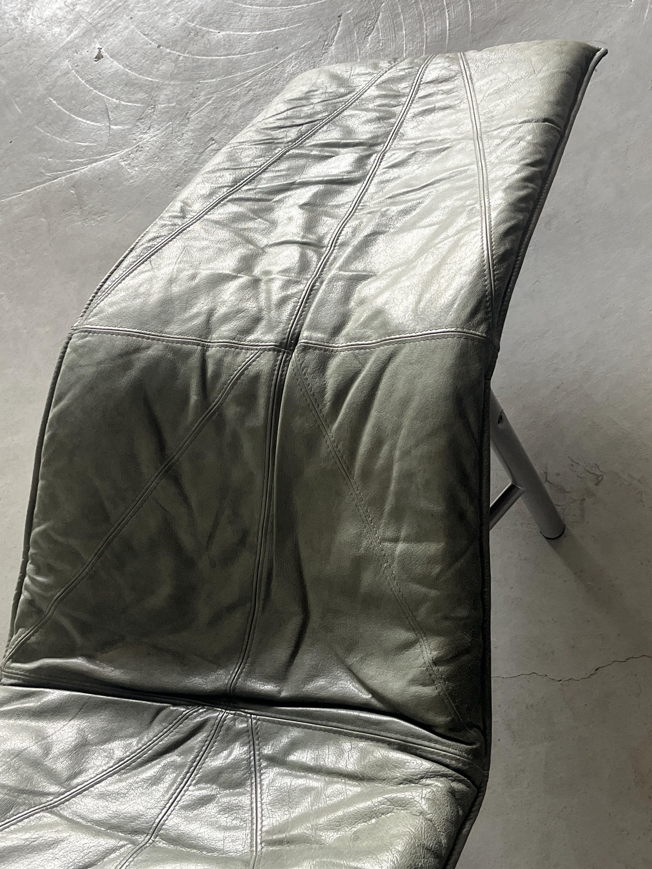Leather Chaise Longue by Tord Bjorklund for Ikea