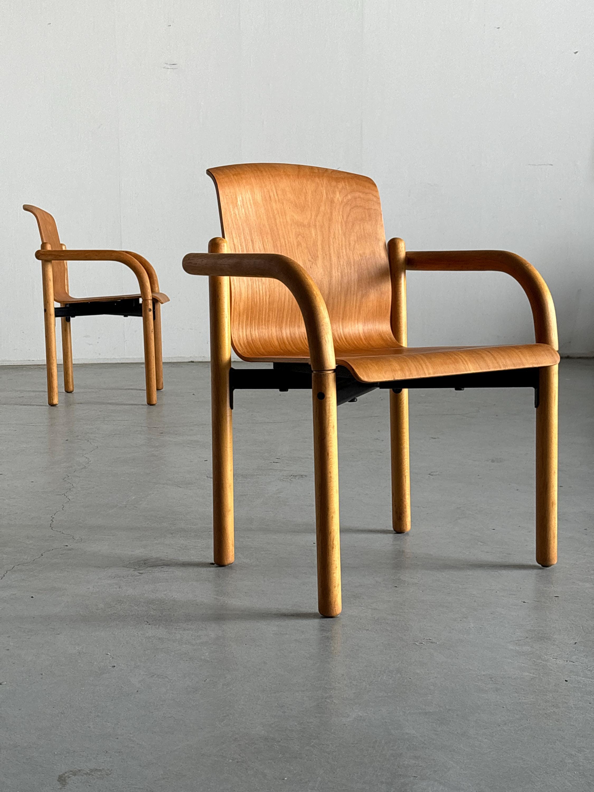 Bentwood armchairs in the Style of Thonet S320