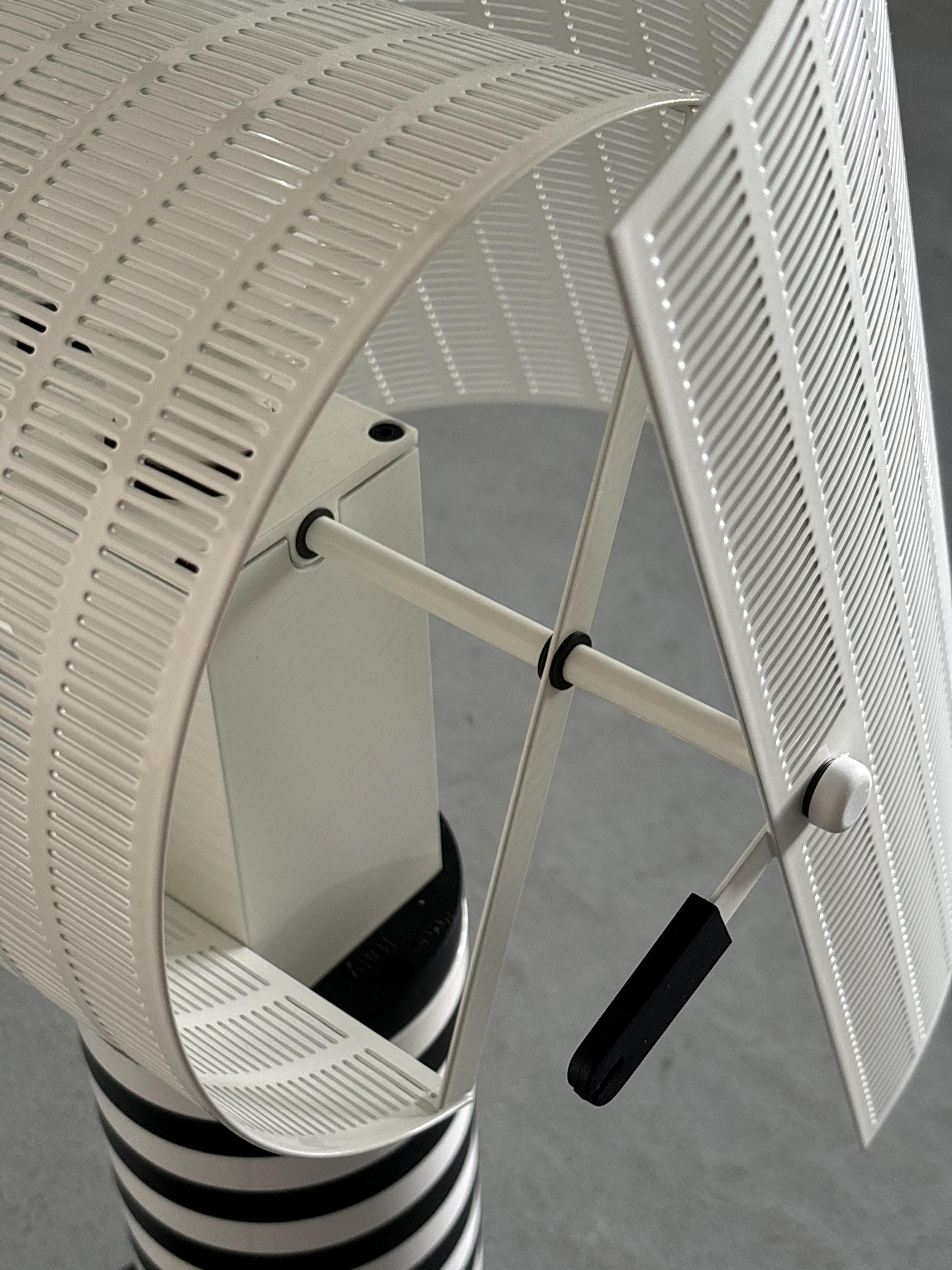 Mario Botta 'Shogun' Pivoting Bicolor Table Lamp for Artemide