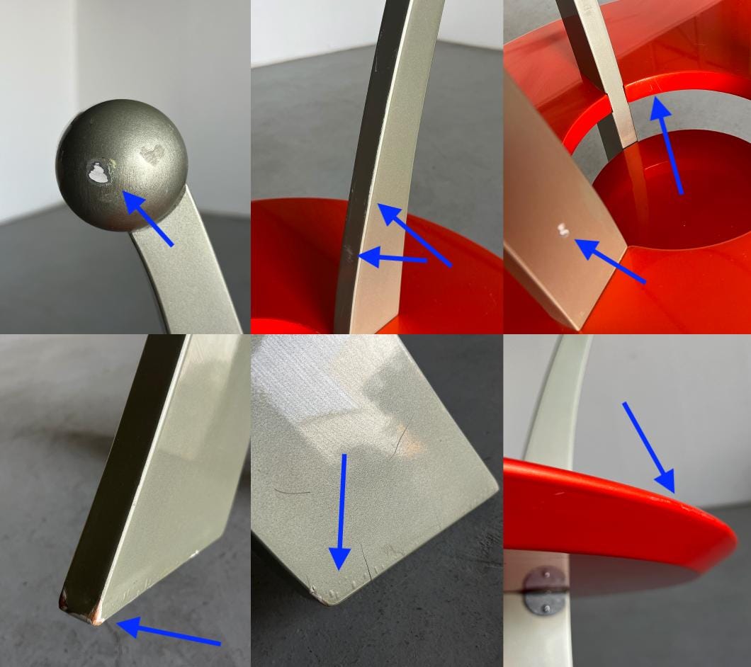 'Orchidea' Side Table by Massimo Morozzi for Archizoom