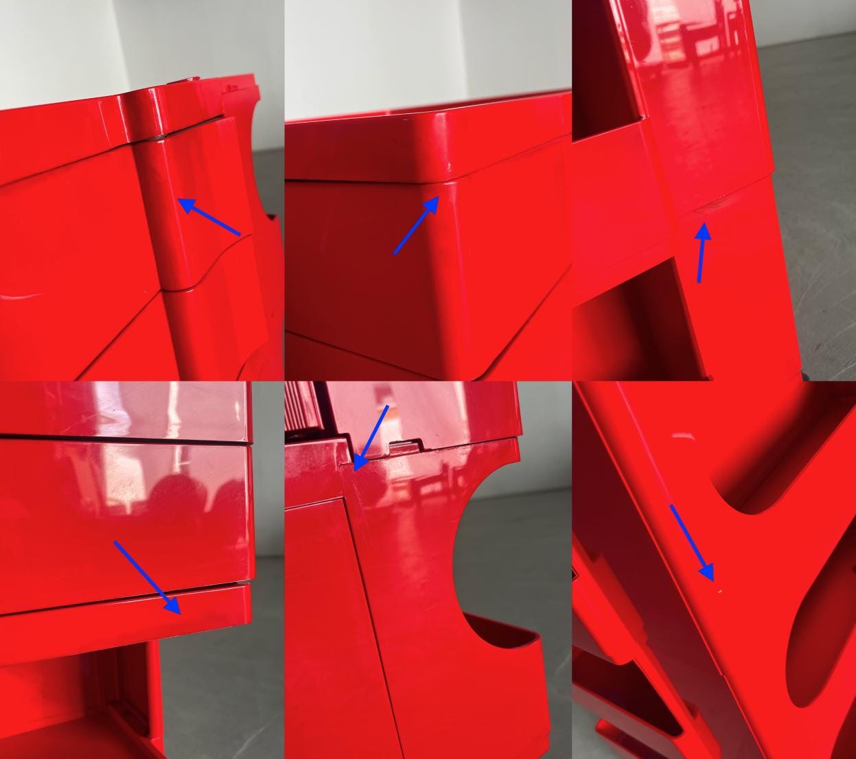 'Boby' Trolley by Joe Colombo for Bieffeplast