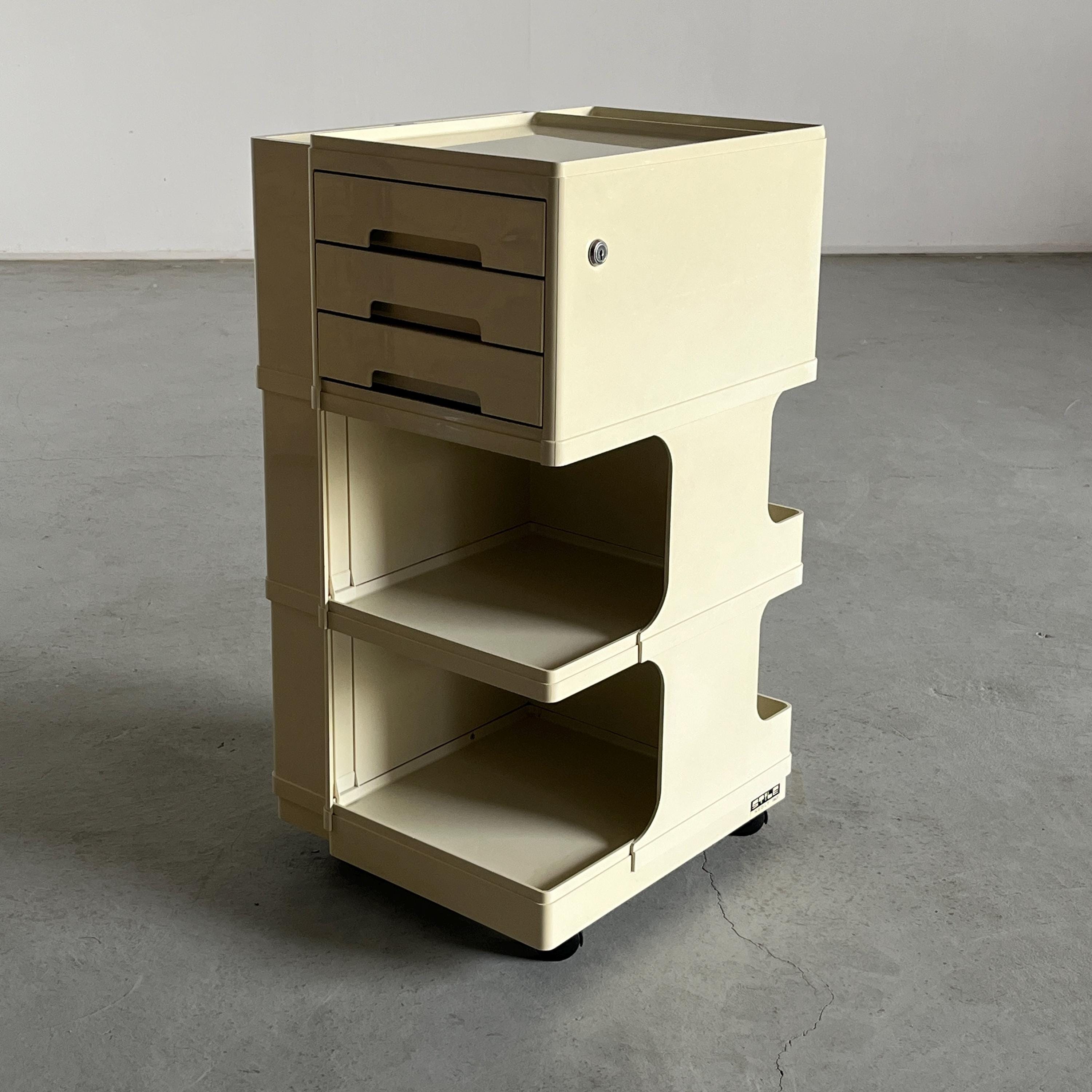 Rolling Artist Mid-Century Modern Trolley by Giovanni Pelis for Stile Neolt