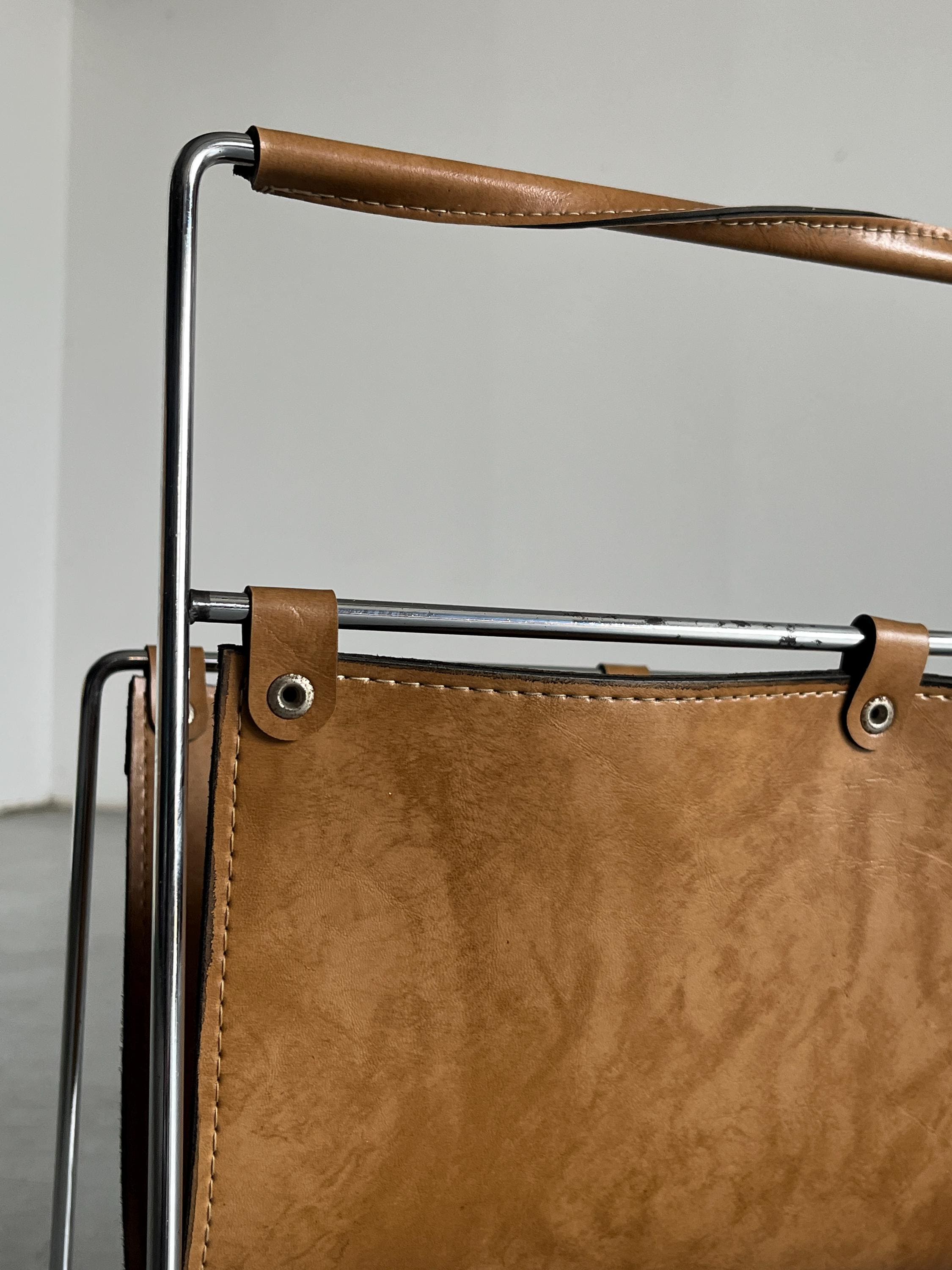 Mid-Century Modern Magazine Holder