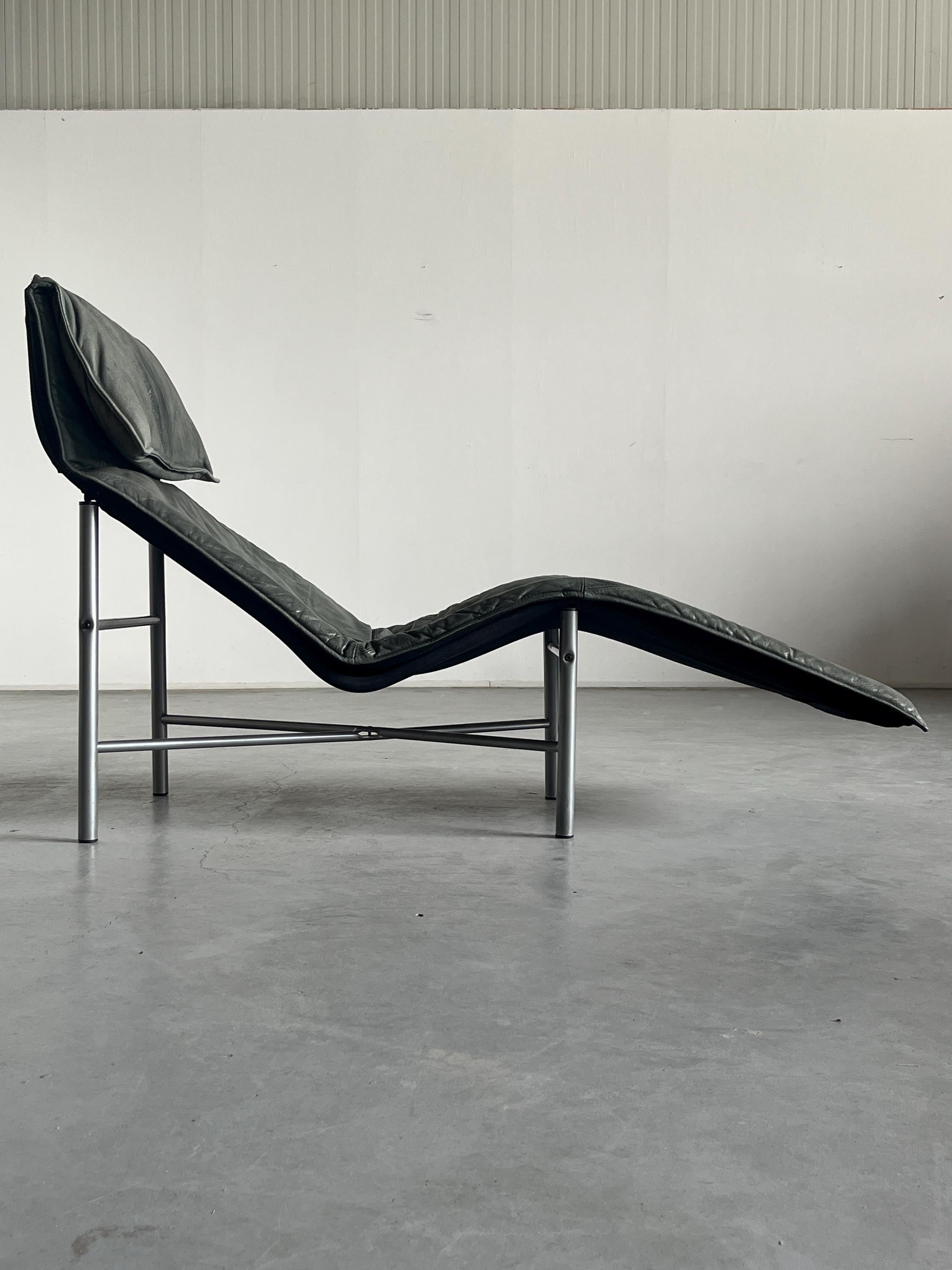 Leather Chaise Longue by Tord Bjorklund for Ikea
